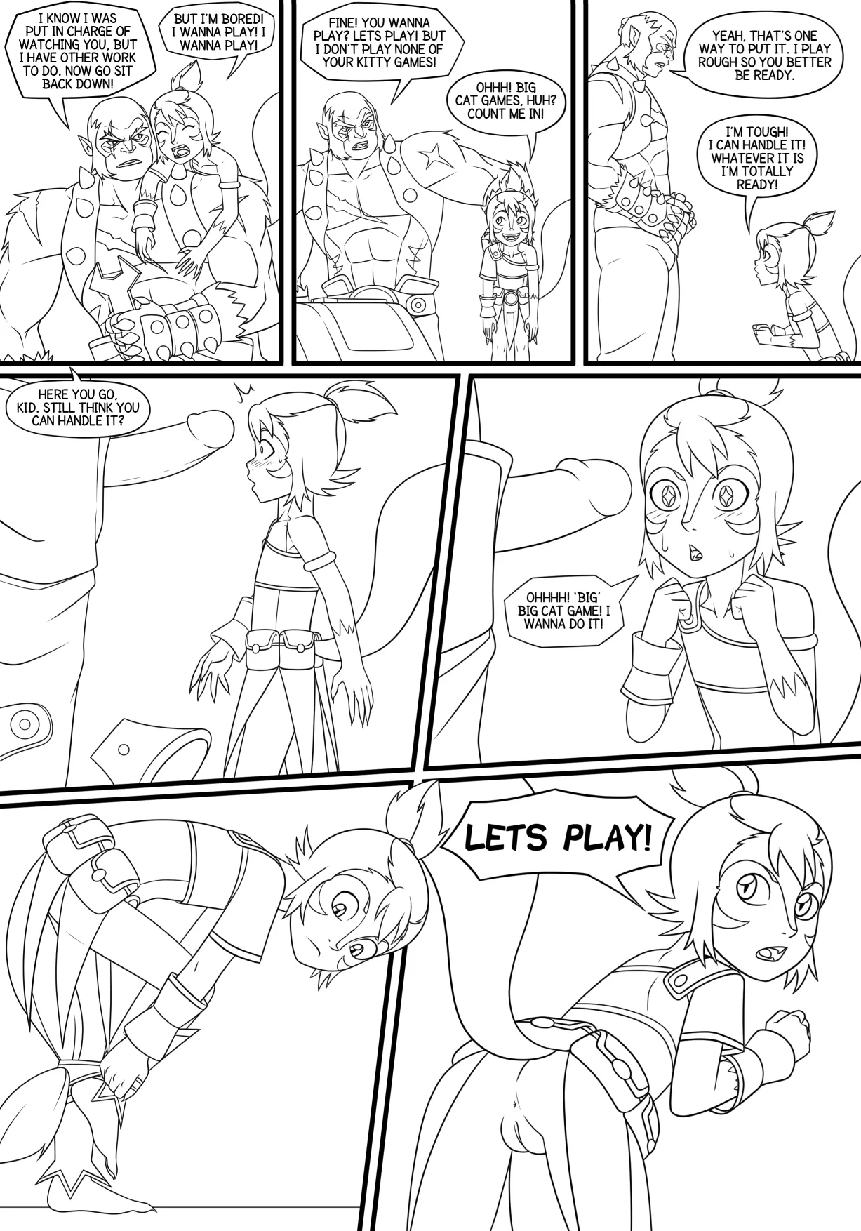 Thundercats - Big Cat Game page 1 full