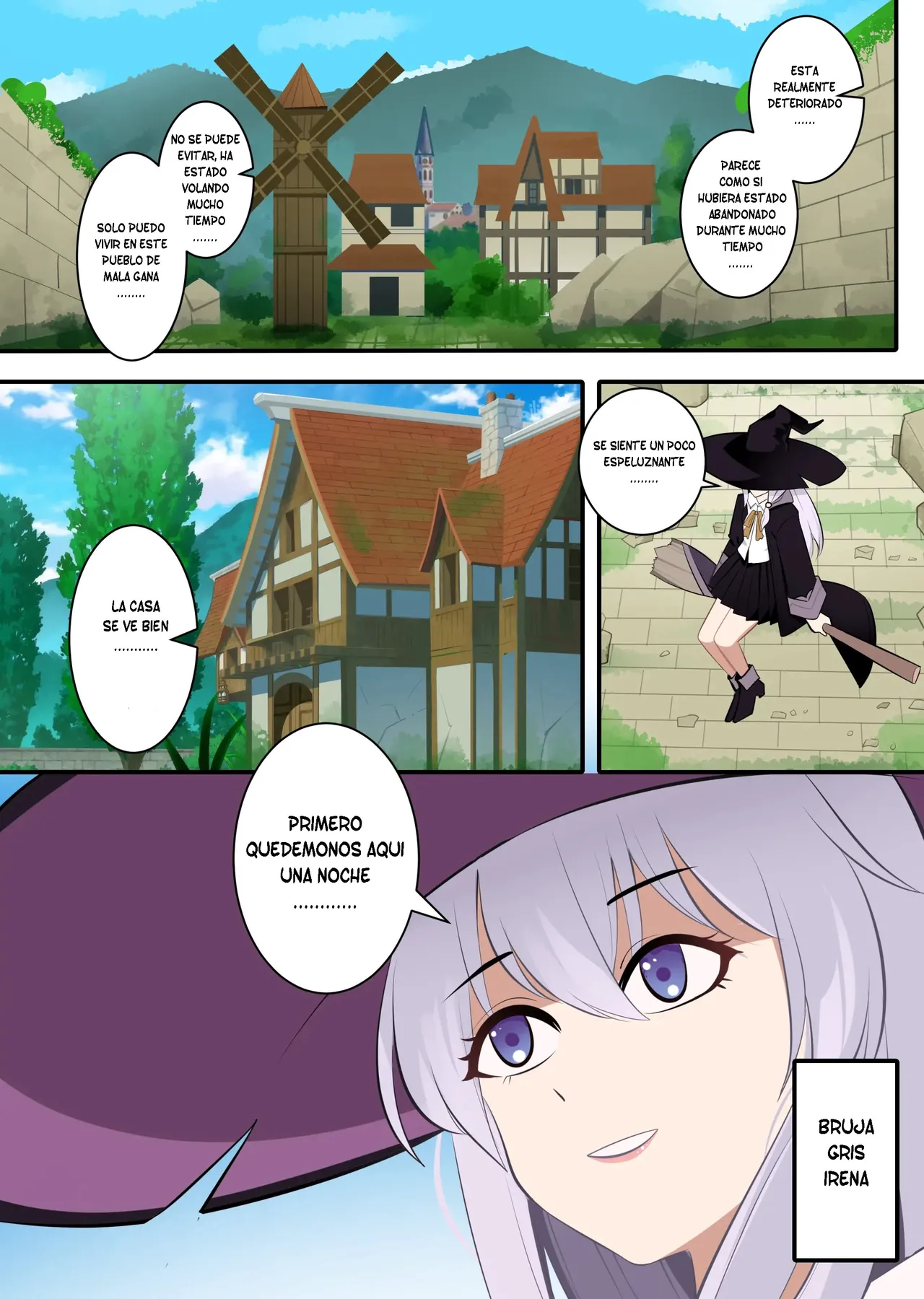 Witch Irena page 1 full
