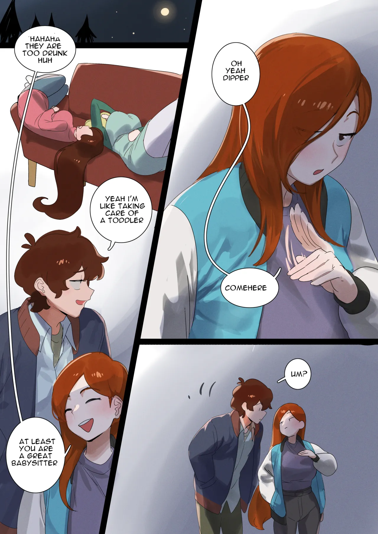 Adult Gravity Falls page 10 full