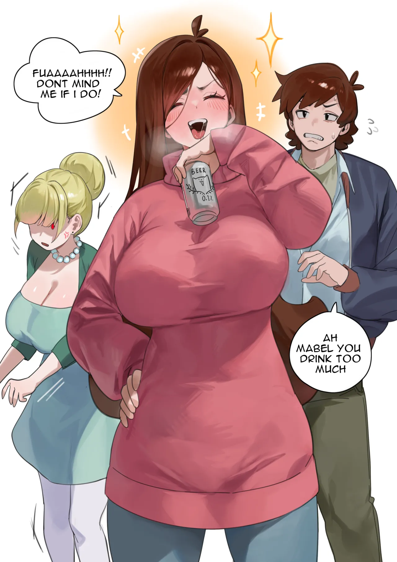 Adult Gravity Falls page 5 full