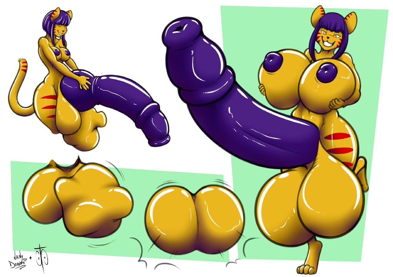 &amp; LadyDrasami Renamon x Drasami page 3 full