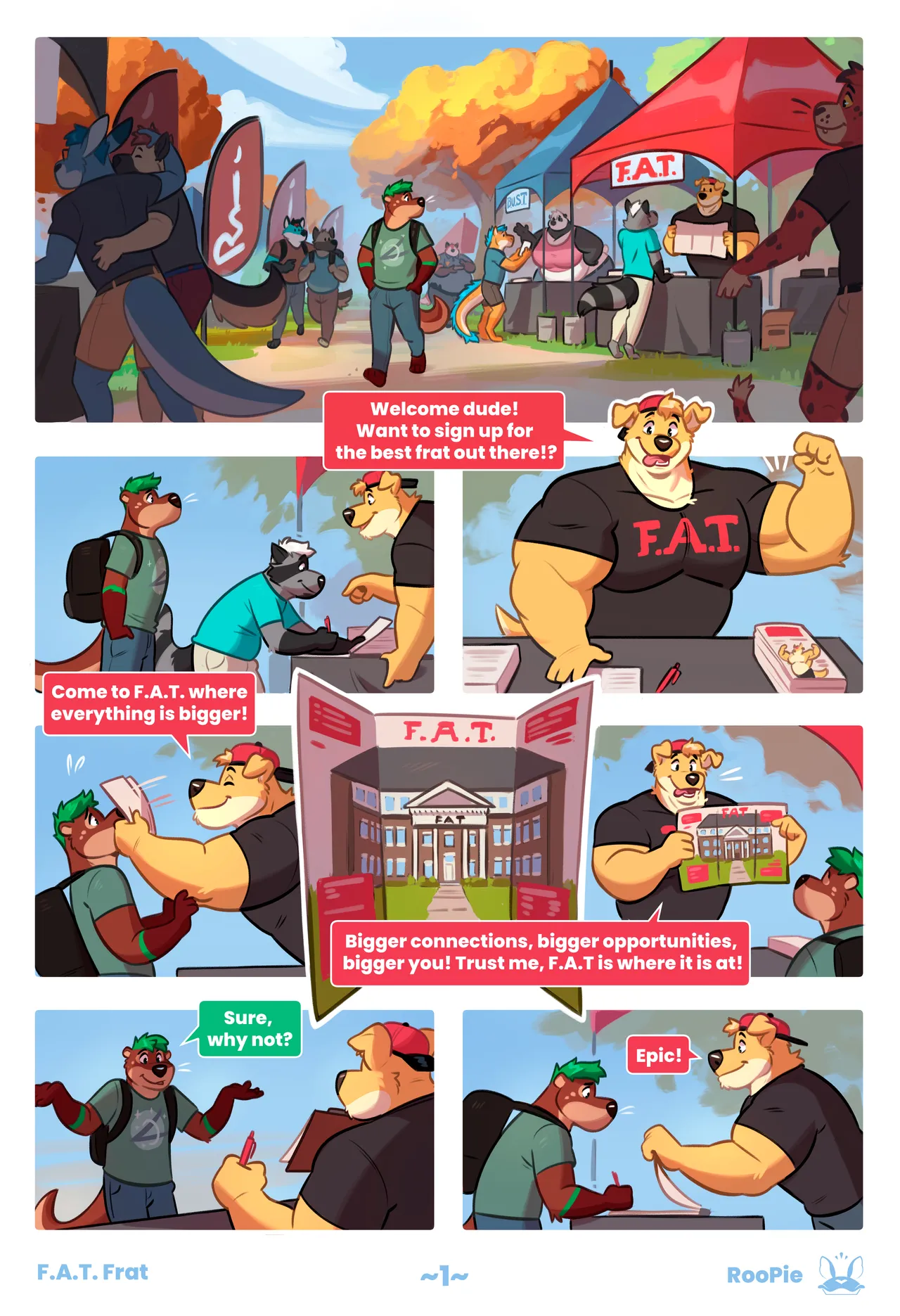 F.A.T. Frat page 1 full