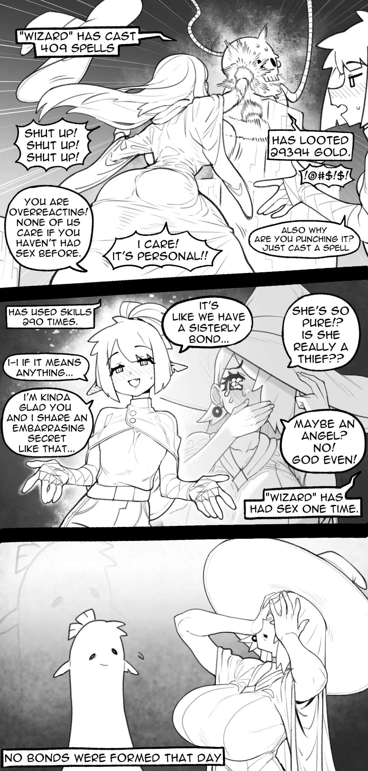 A wizard who can cast a forbidden spell page 3 full