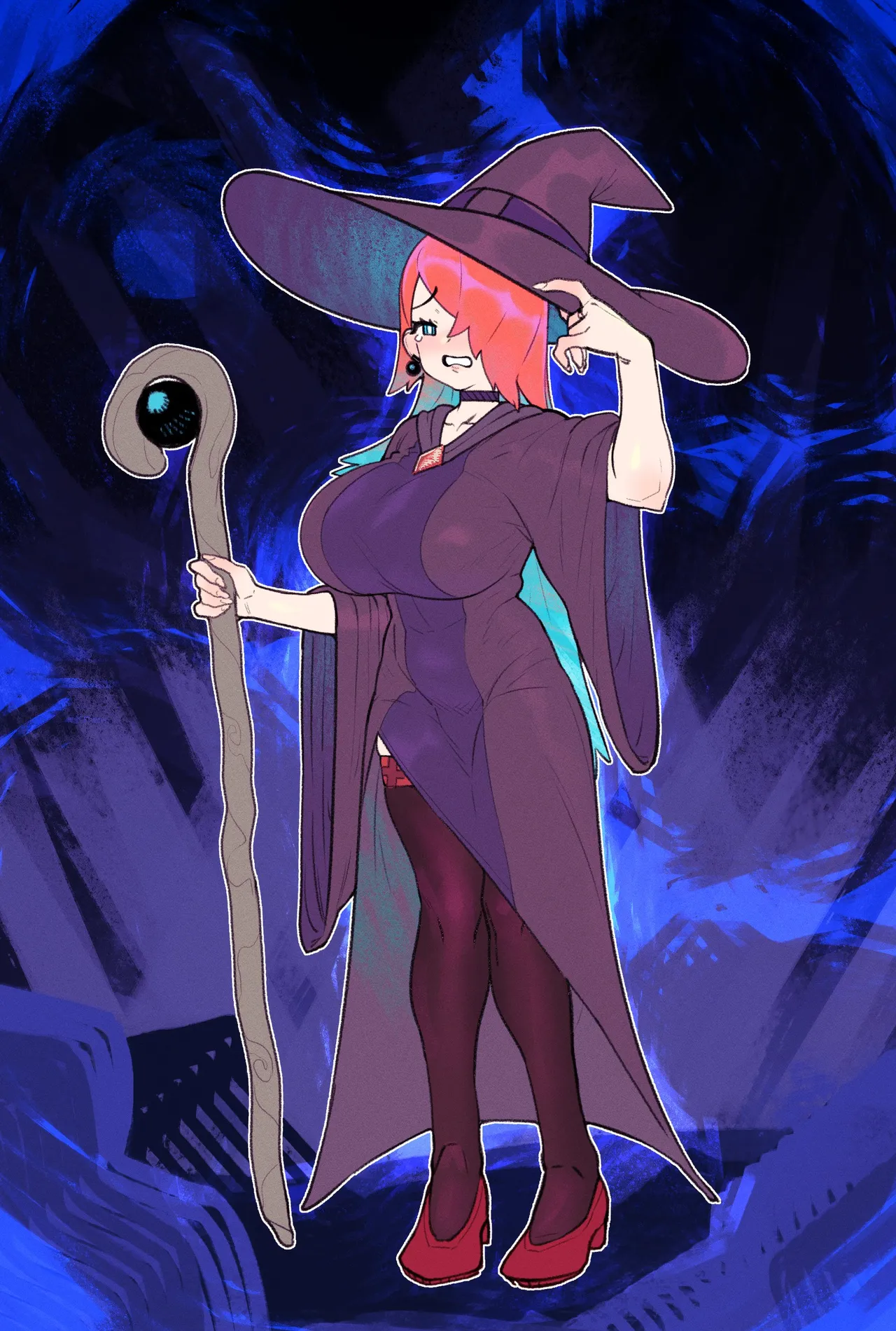 A wizard who can cast a forbidden spell page 5 full