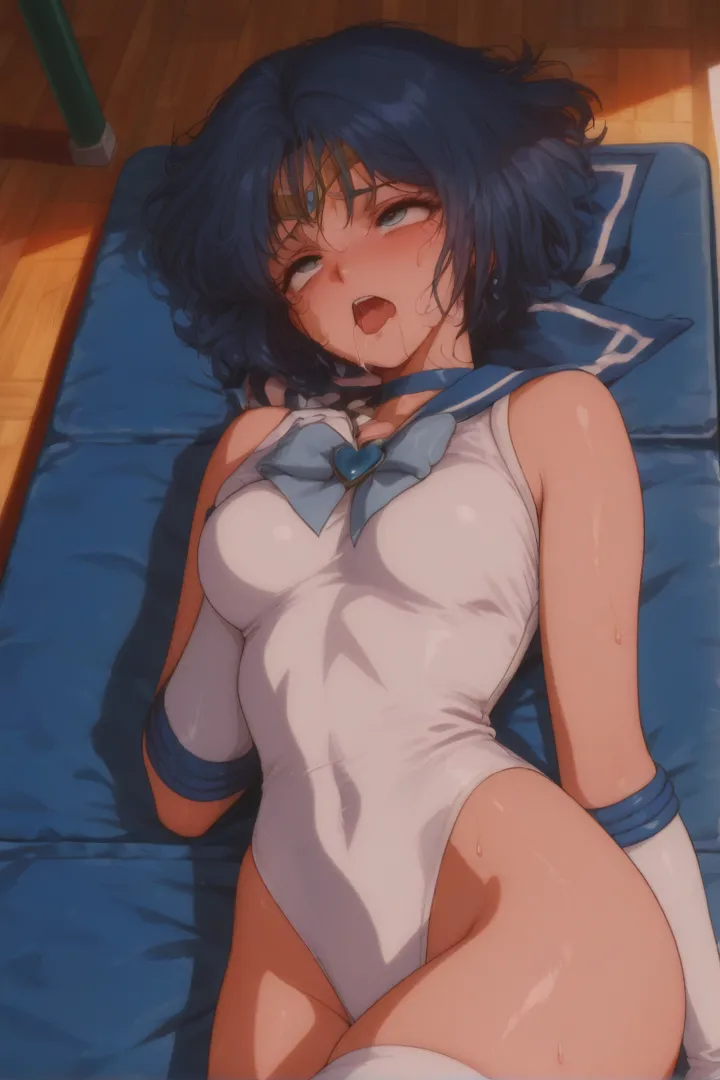 Sailor Mercury in the warehouse page 6 full