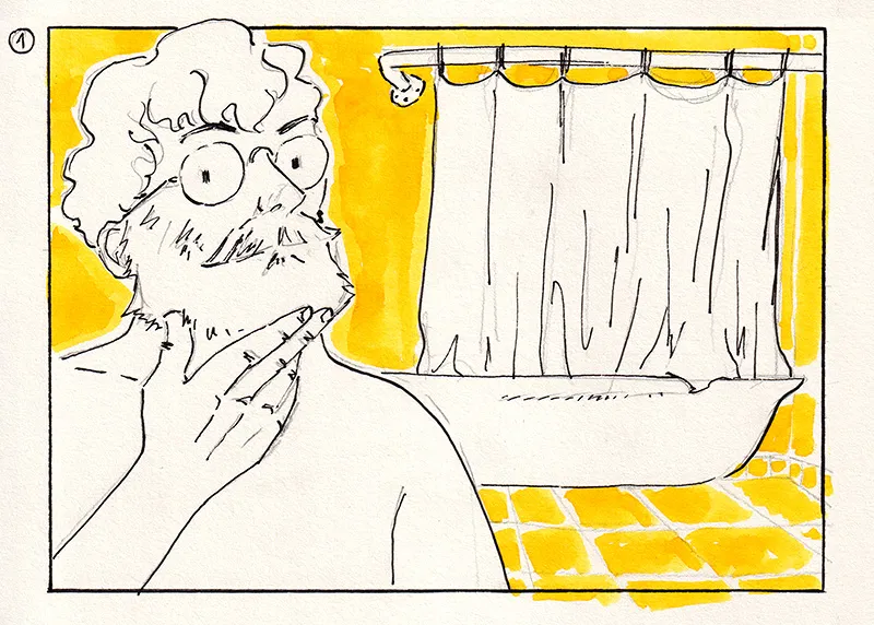 JUDE &amp; JULIE #02 — Shaving page 1 full