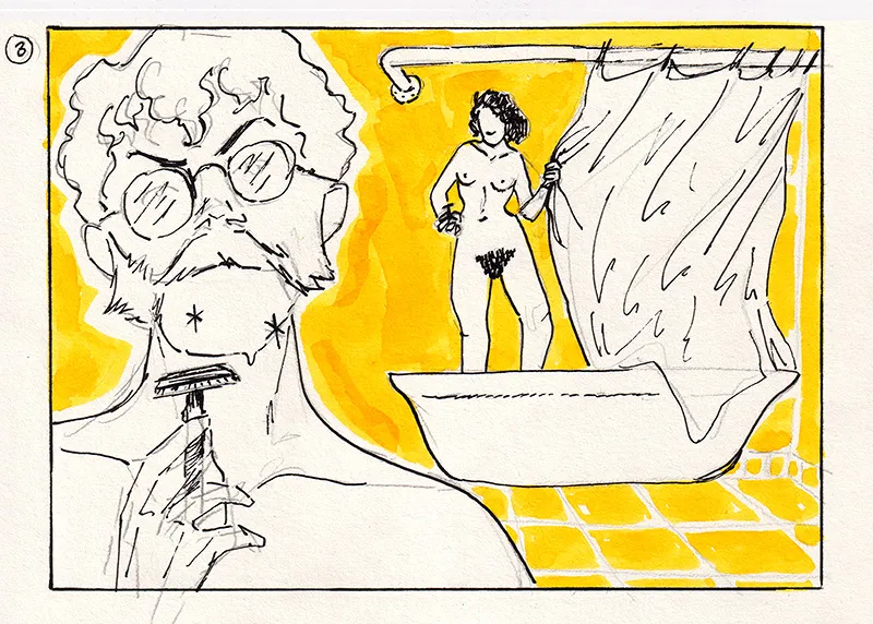 JUDE &amp; JULIE #02 — Shaving page 3 full