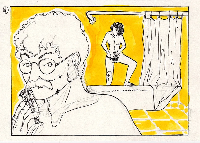 JUDE &amp; JULIE #02 — Shaving page 4 full