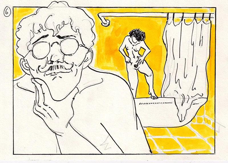 JUDE &amp; JULIE #02 — Shaving page 6 full
