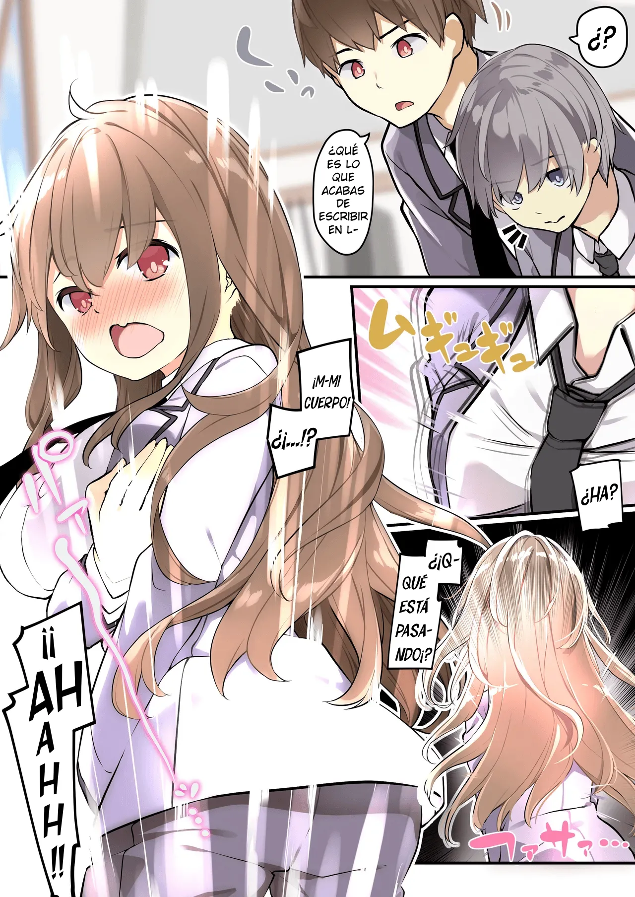 Yuujin o Ore no koto ga Daisuki na Onna no Ko ni Kaihen shitara Yandere-ka shite Ore Made Onna no Ko ni sareta Ken page 5 full