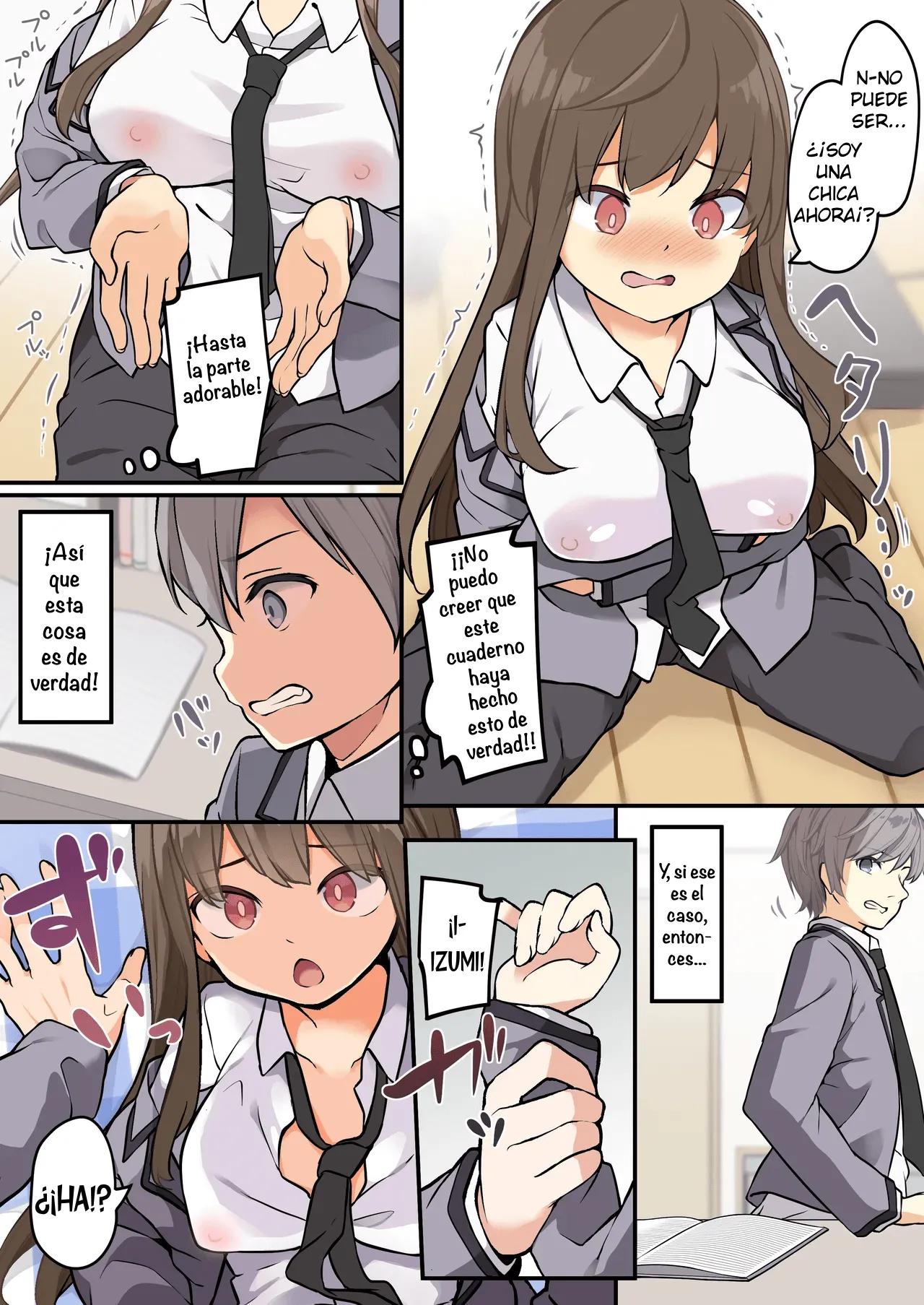 Yuujin o Ore no koto ga Daisuki na Onna no Ko ni Kaihen shitara Yandere-ka shite Ore Made Onna no Ko ni sareta Ken page 6 full