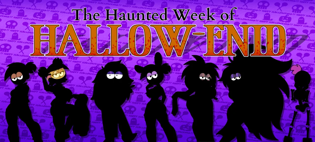 Haunted Week of Hallow-Enid page 1 full