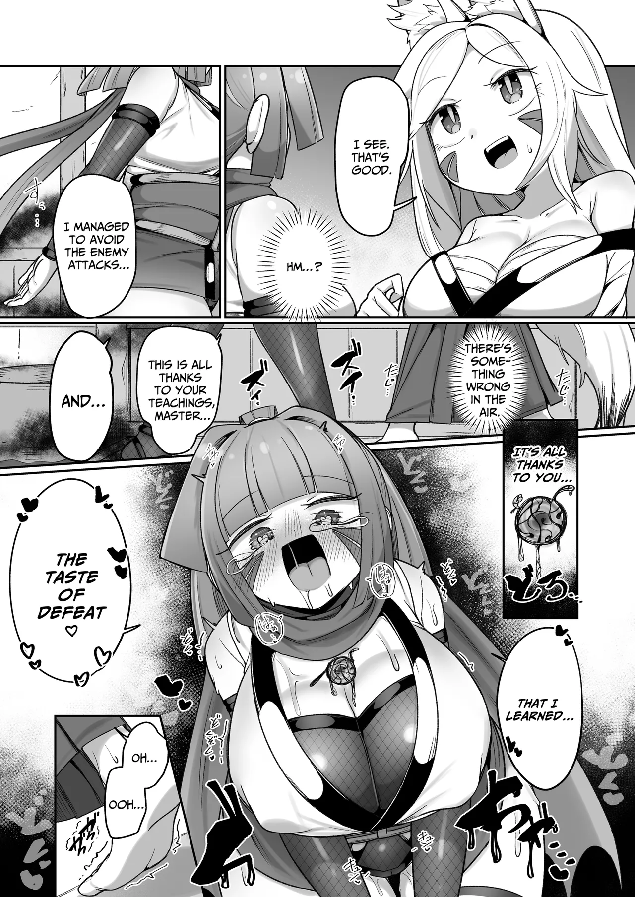 Kunoichi Rin no Make Zome Choukyou -Atogaki- ~Somaru Futari no Himitsu Ana~ | Kunoichi Rin’s Loser Training - After ~The Two Ninjas’ Sullied Nodes~ page 6 full