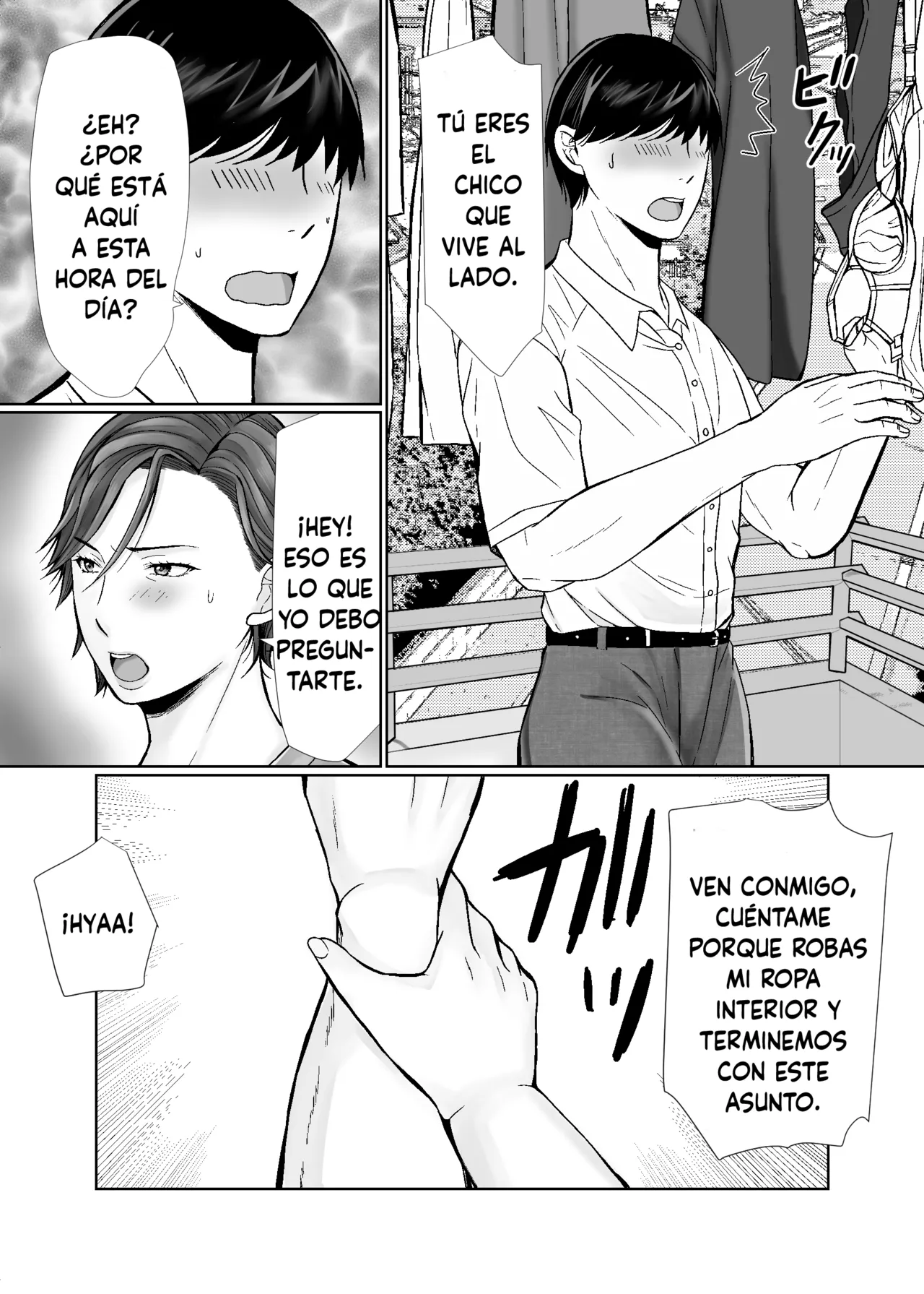 Shitagi dorobō to mutchiri obasan page 4 full