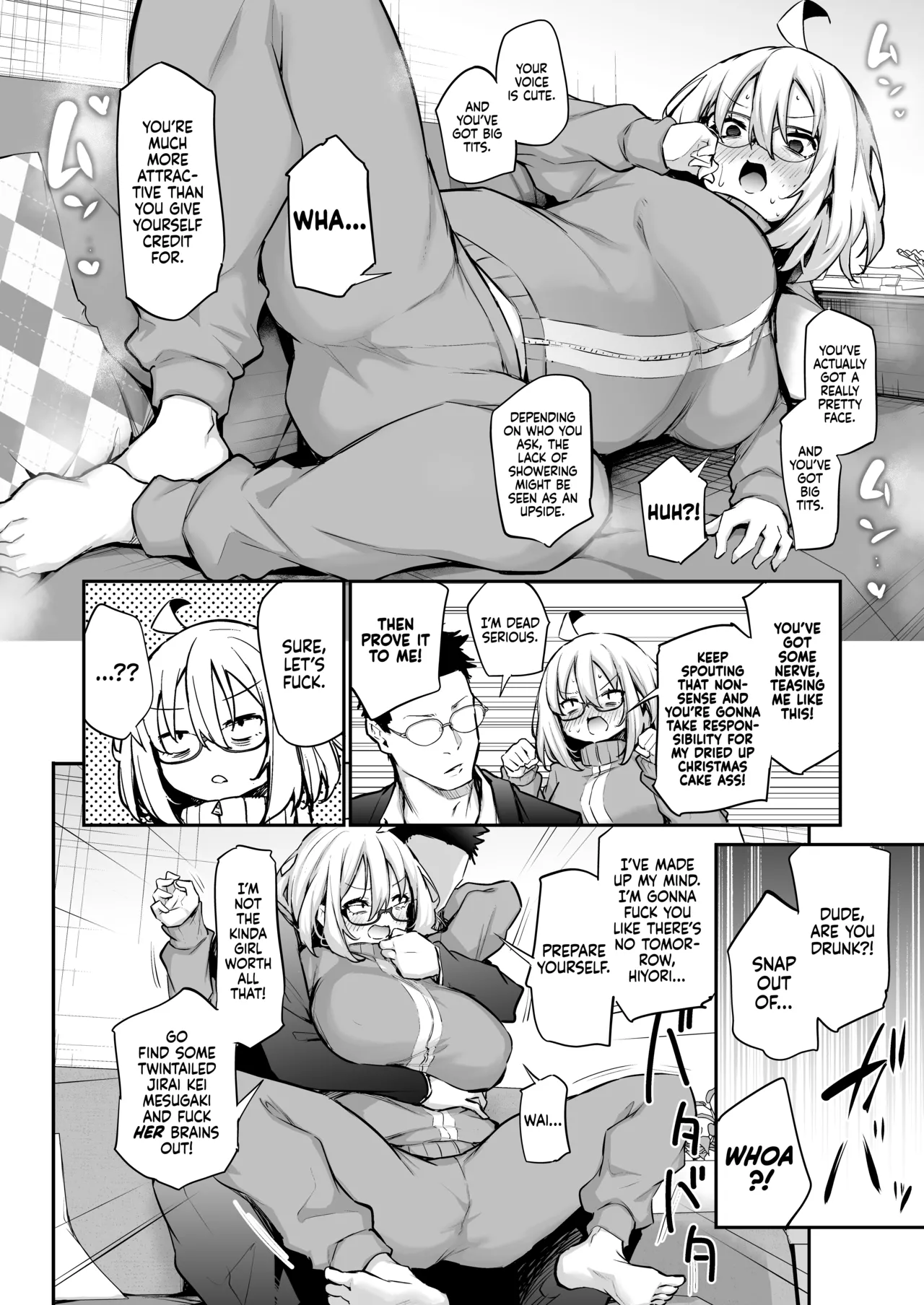 Furo Kyan Inkya Onna, Hatsu Kareshi Chinpo de Mesu ni Naru | A Shower-Hating, Shut-in Girlfailure Becomes a Woman From Her First  Boyfriend’s Cock! page 7 full