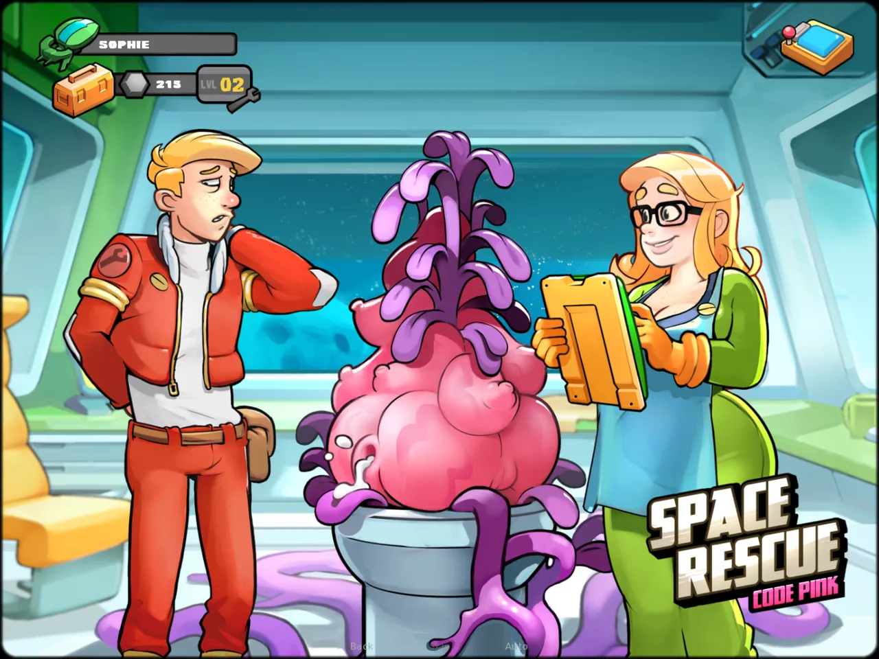 Space Rescue: Code Pink - cumshots and creampies page 10 full