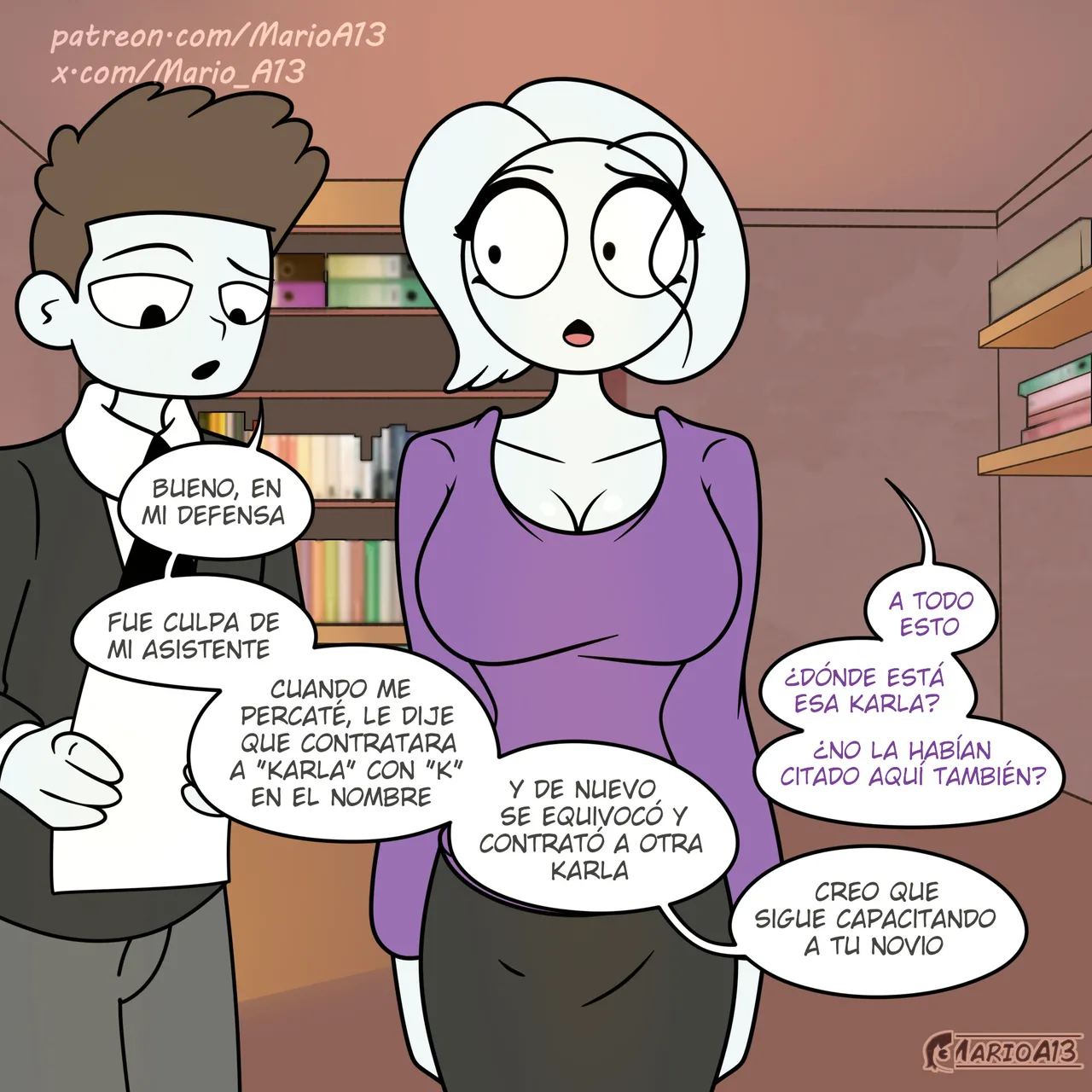 Carla en la Oficina de Karla – marioare13 page 6 full