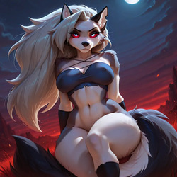 Ai Loona Helluva boss and Futa