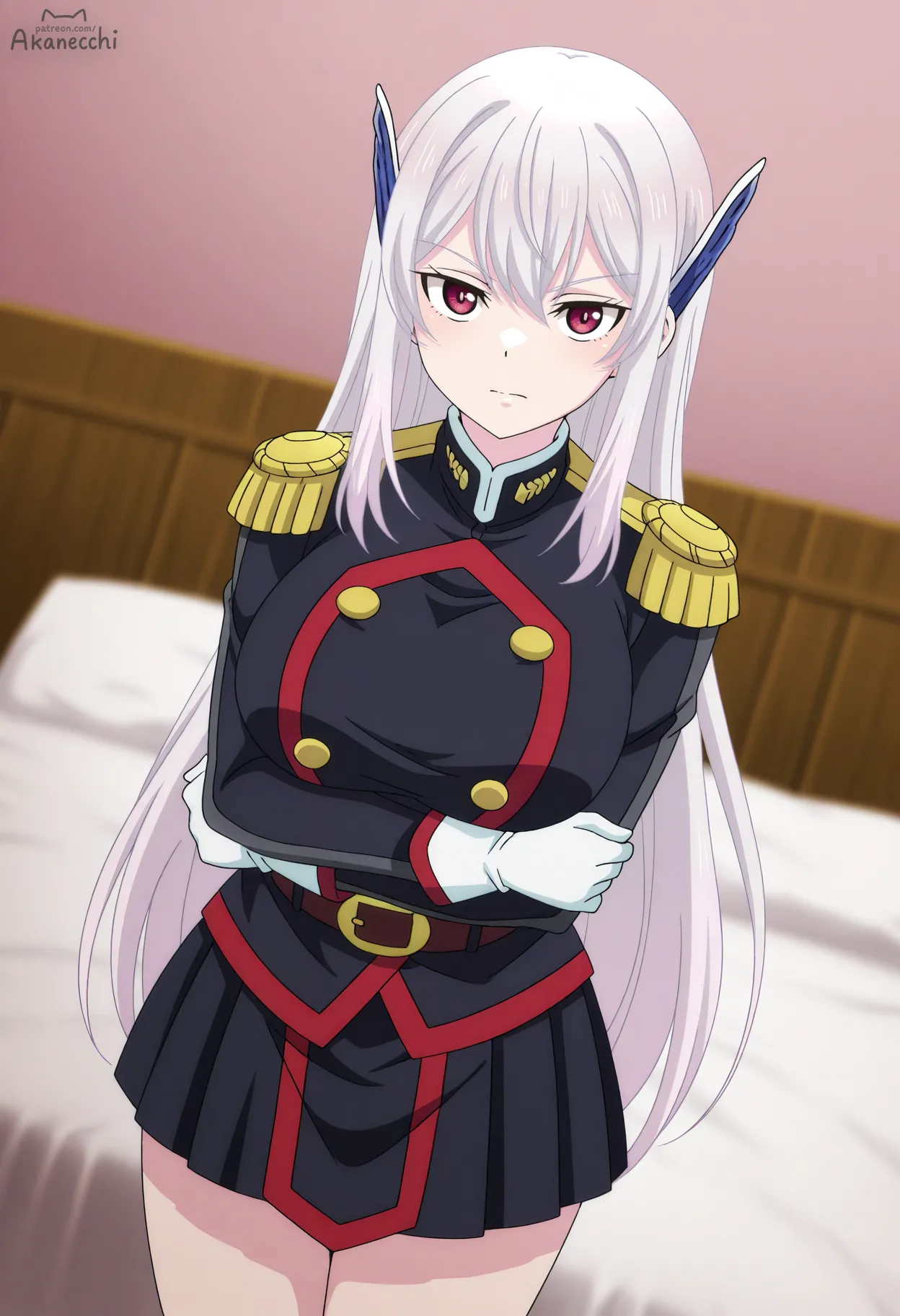 Kyouka Uzen // 羽前 京香 | Mato Seihei no Slave page 3 full