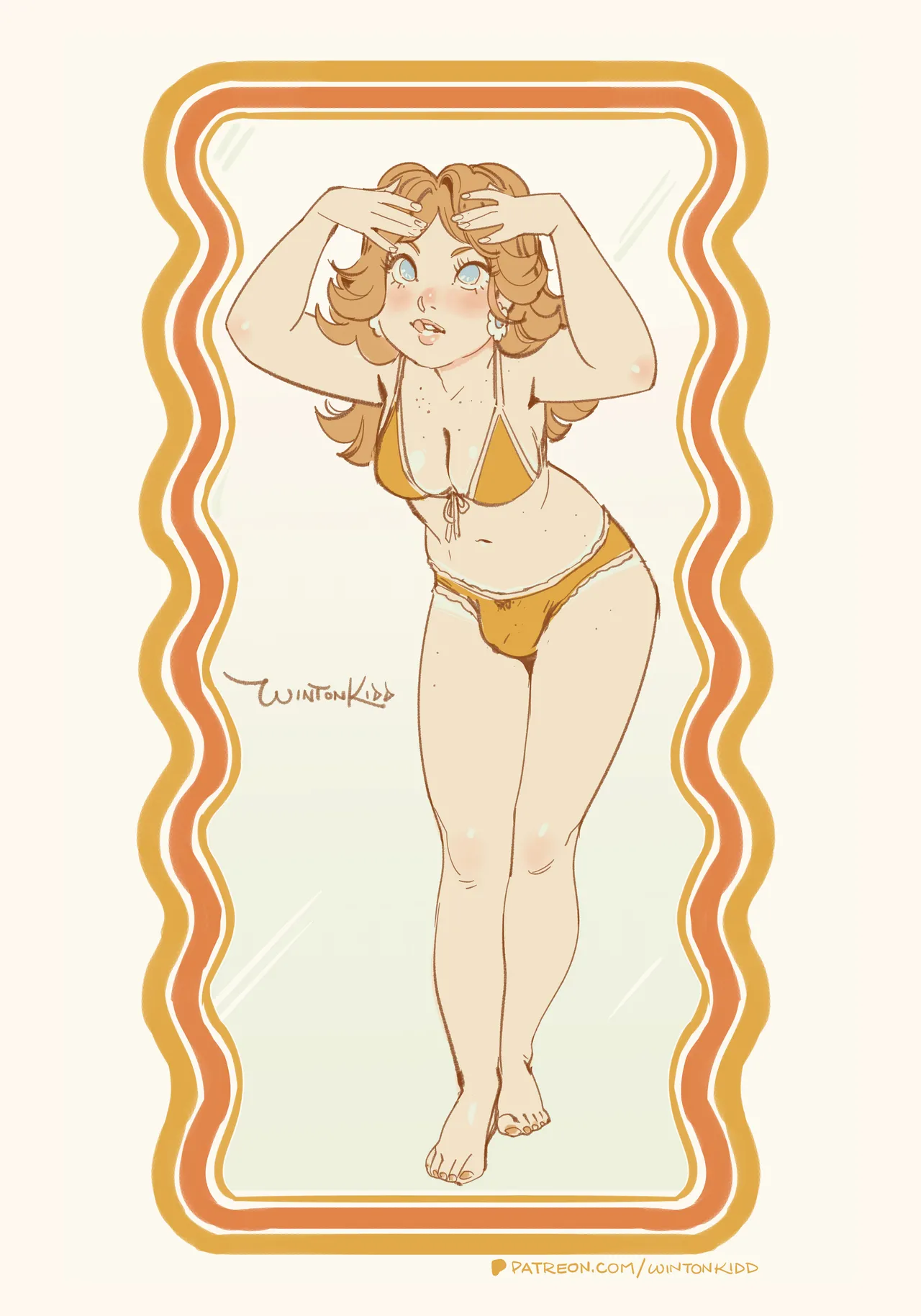 Daisies Art Zine page 3 full