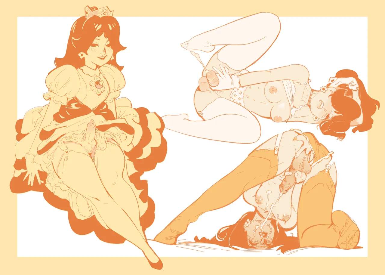 Daisies Art Zine page 8 full