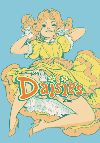 Daisies Art Zine cover