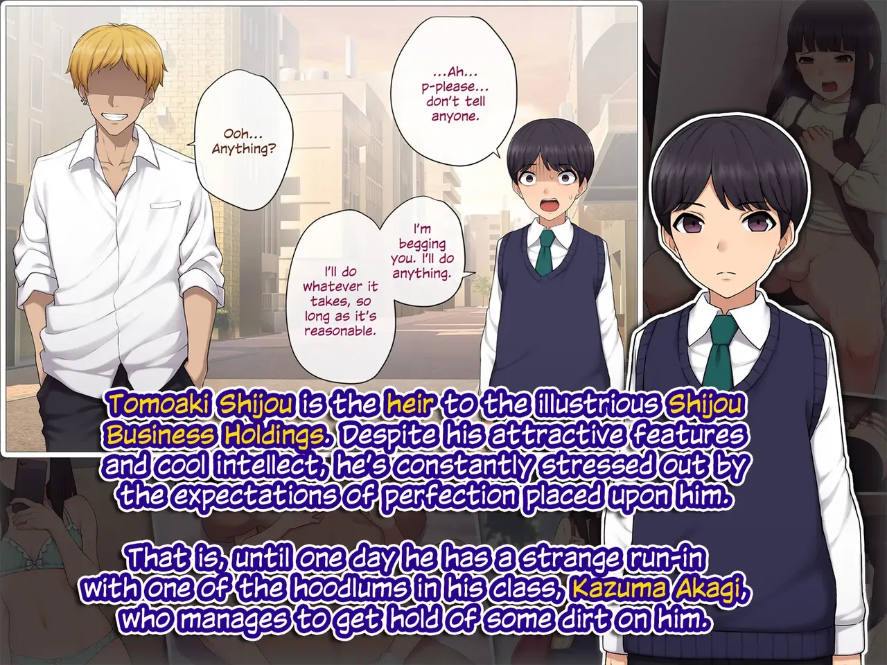 How I Became His Girlfriend ~A Cool Guy Turned Crossdressing Addict~ page 2 full