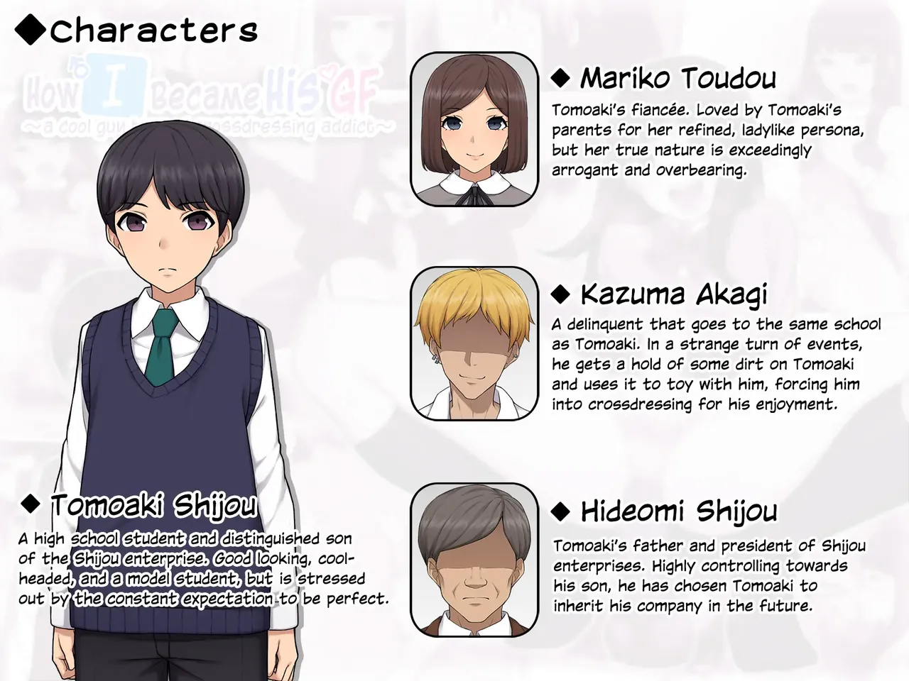 How I Became His Girlfriend ~A Cool Guy Turned Crossdressing Addict~ page 7 full