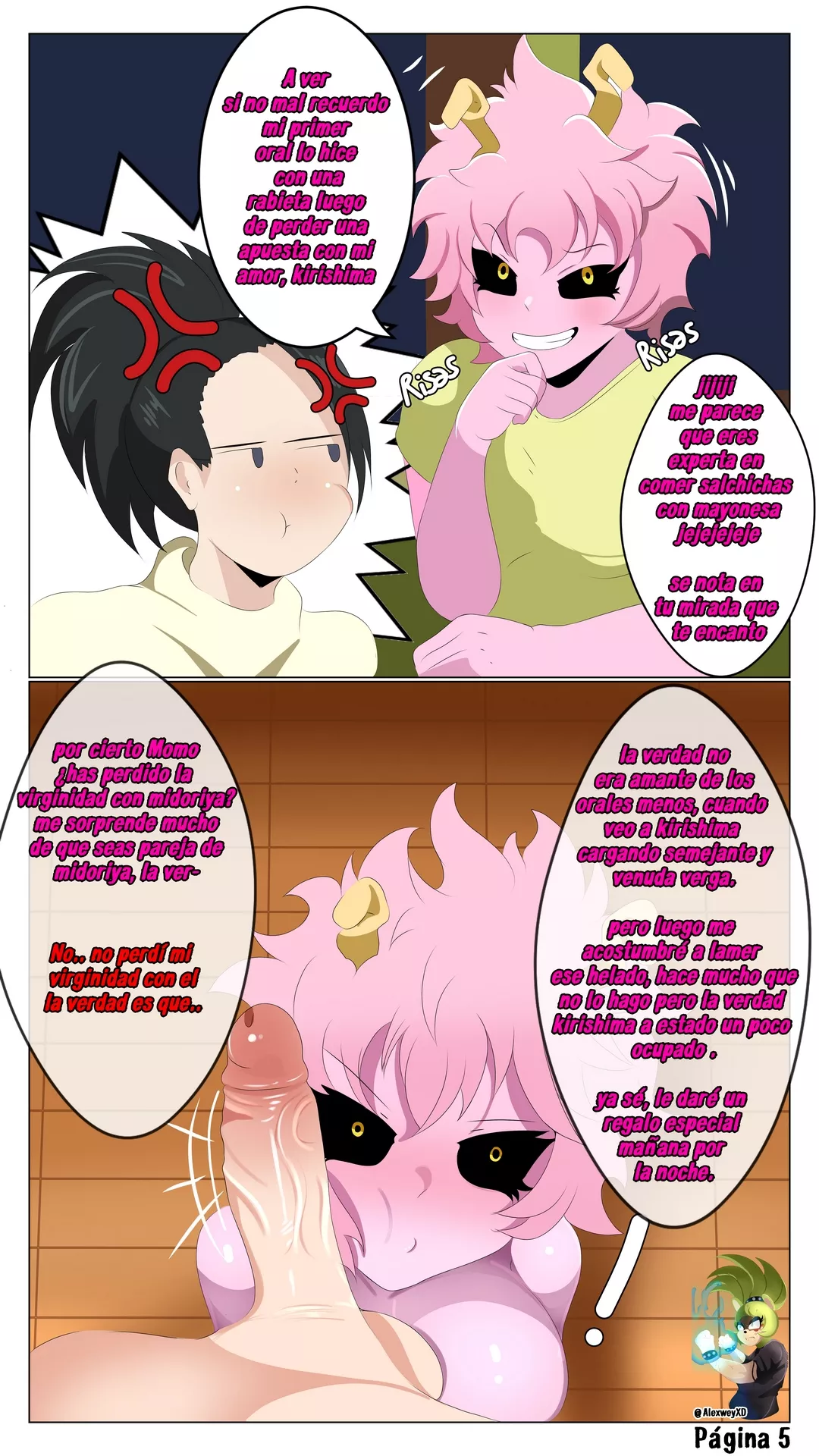 My Harem Academia page 6 full