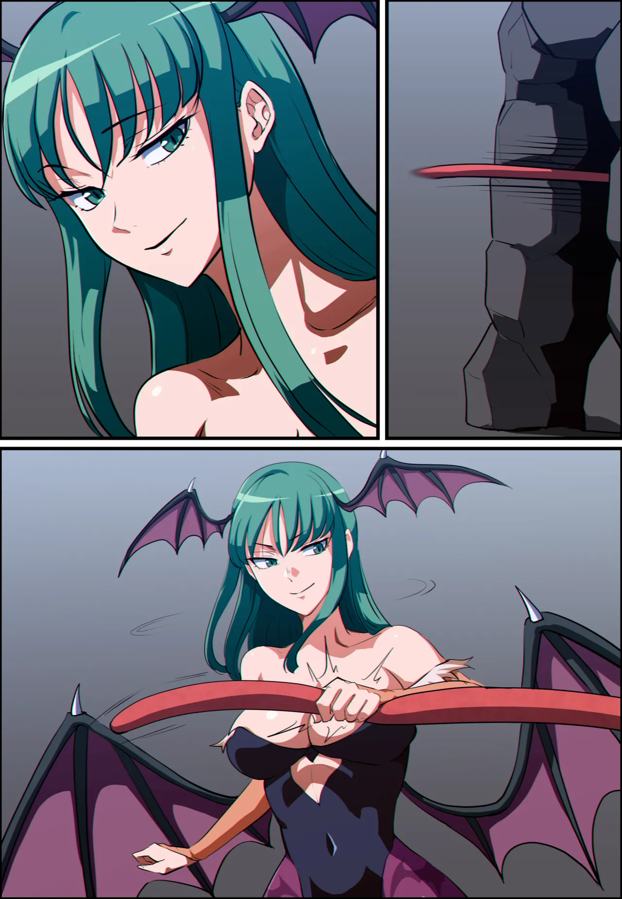 Darkstalkers - Morrigan Aensland / Lilith page 2 full