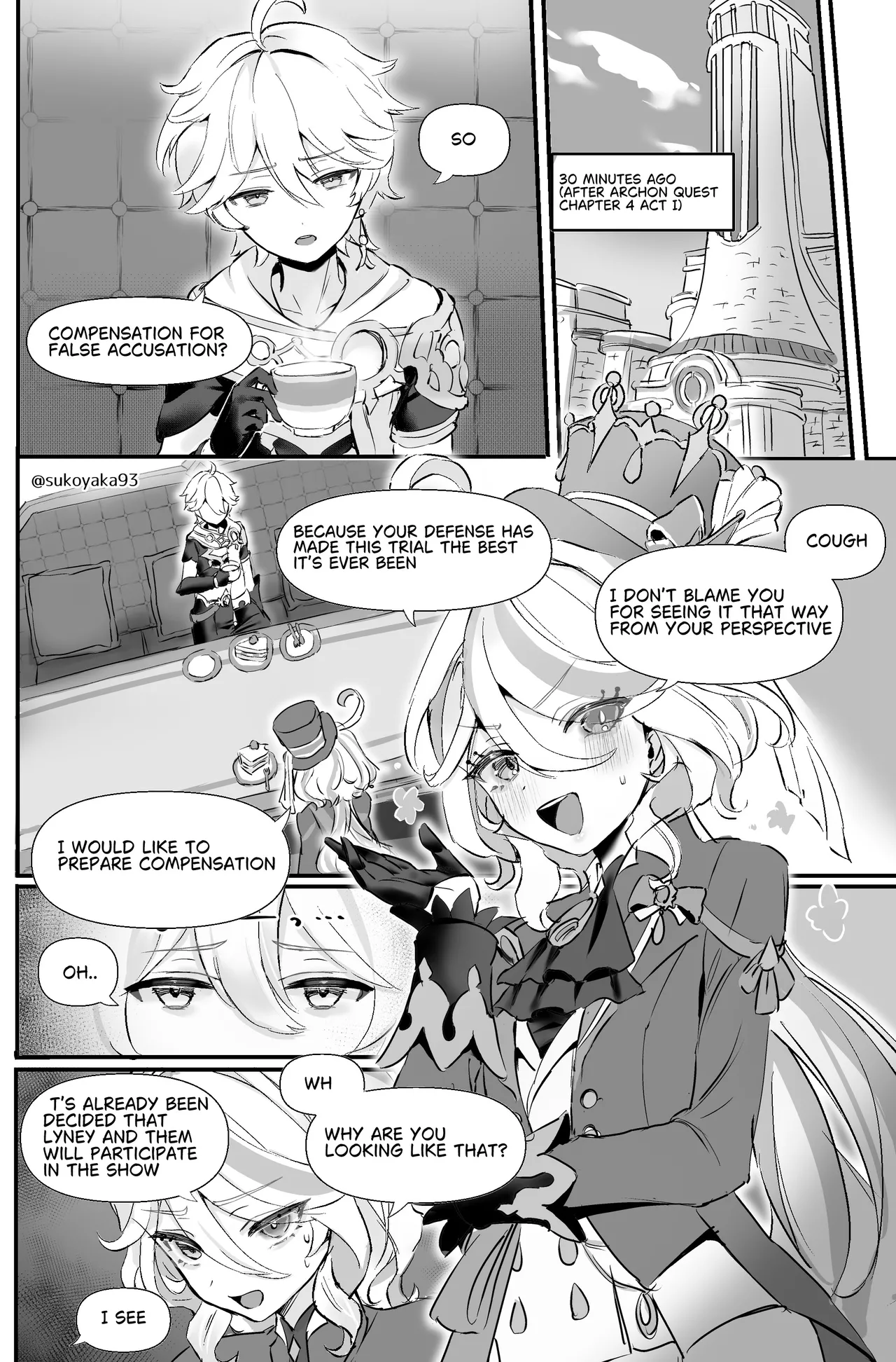 Kimi no Guroshi de Kanpai - Cheers with her glass page 4 full