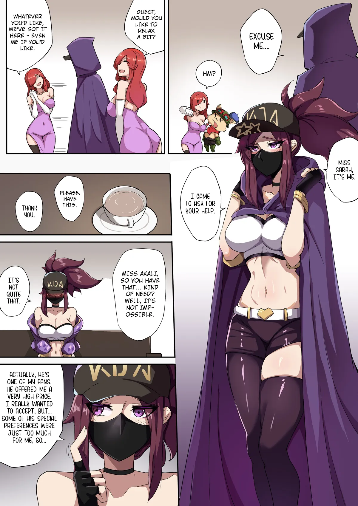 League of Legends   |  英雄联盟（阿卡丽篇） page 2 full