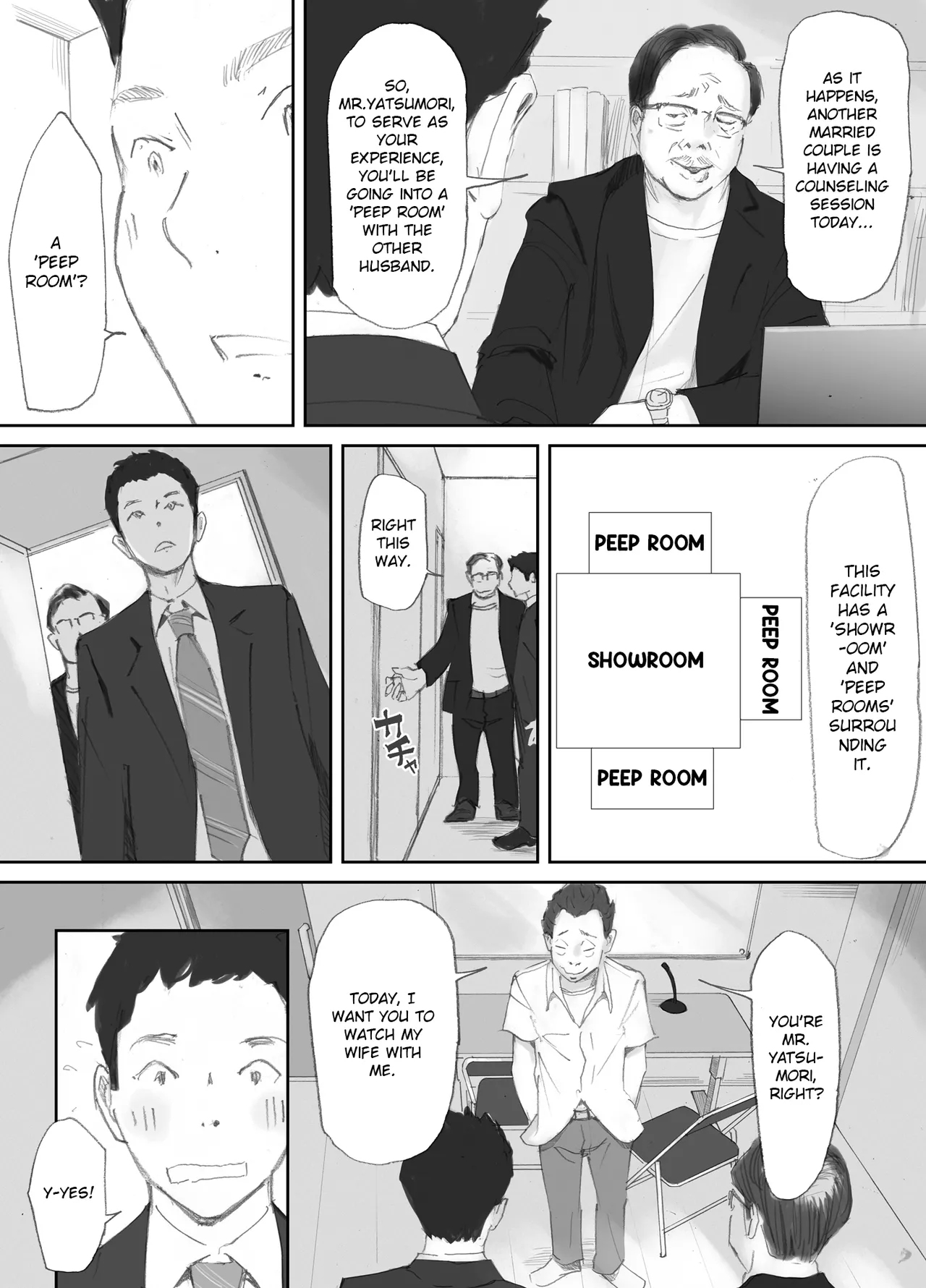 My Wife, On the Other Side of The Peep Room… page 8 full