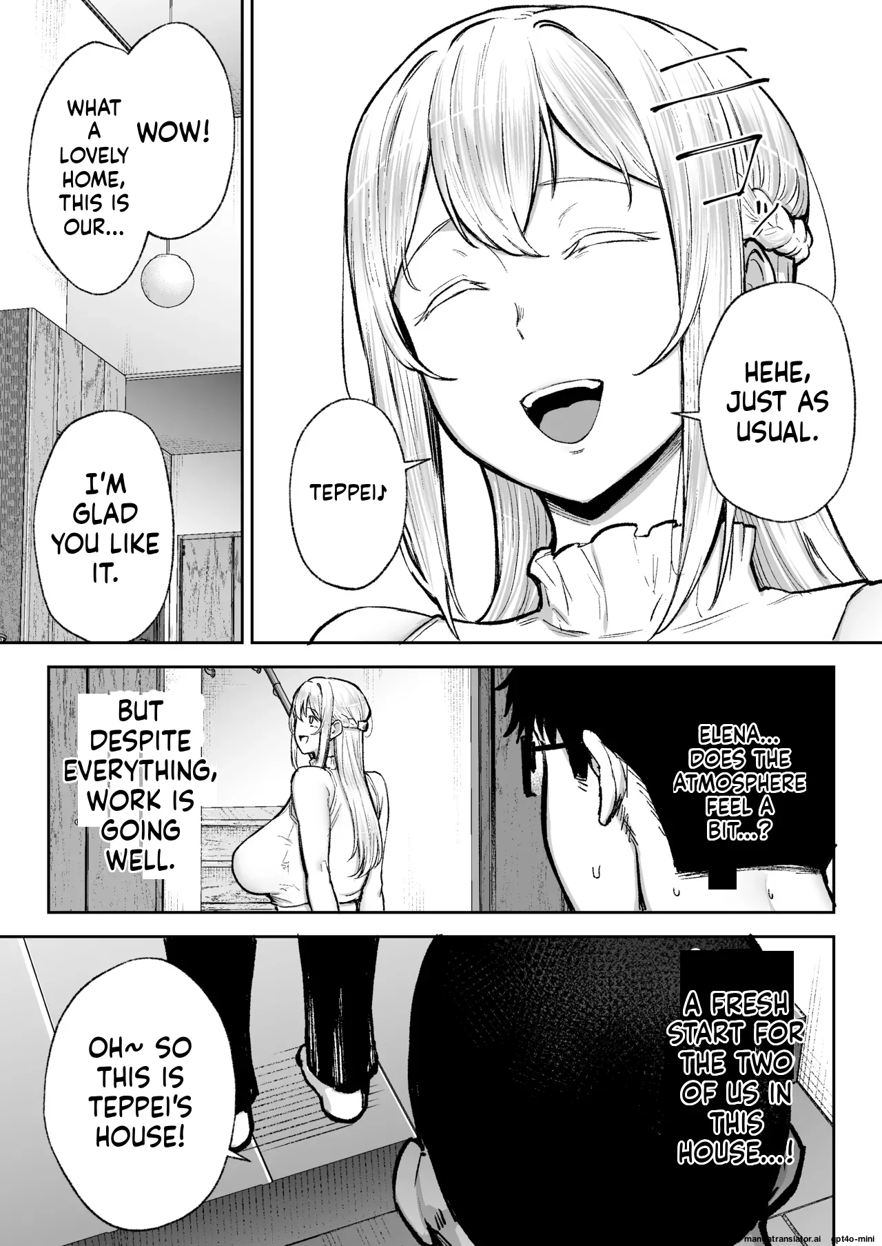 Netorareta Bakunyuu Blonde Zuma Elena 3 MTL page 10 full