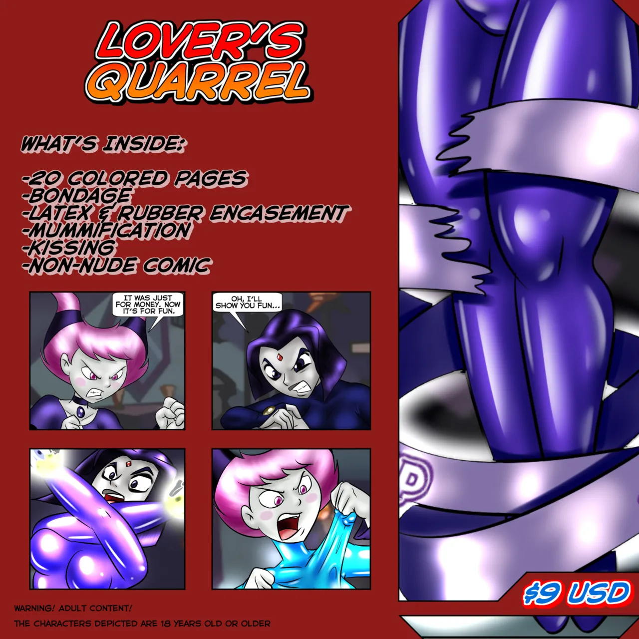 Teen Titans Lover's Quarrel 1-2 page 1 full