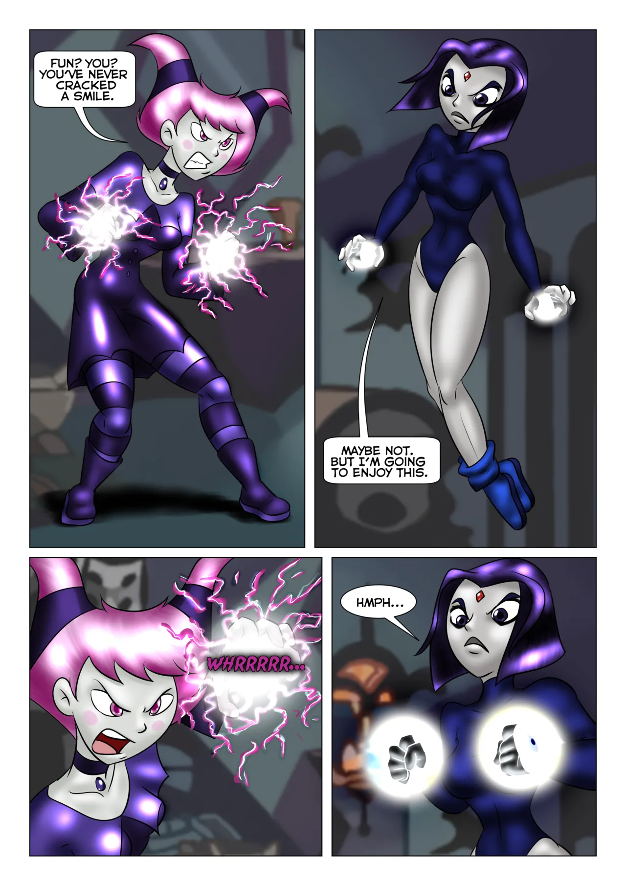 Teen Titans Lover's Quarrel 1-2 page 3 full