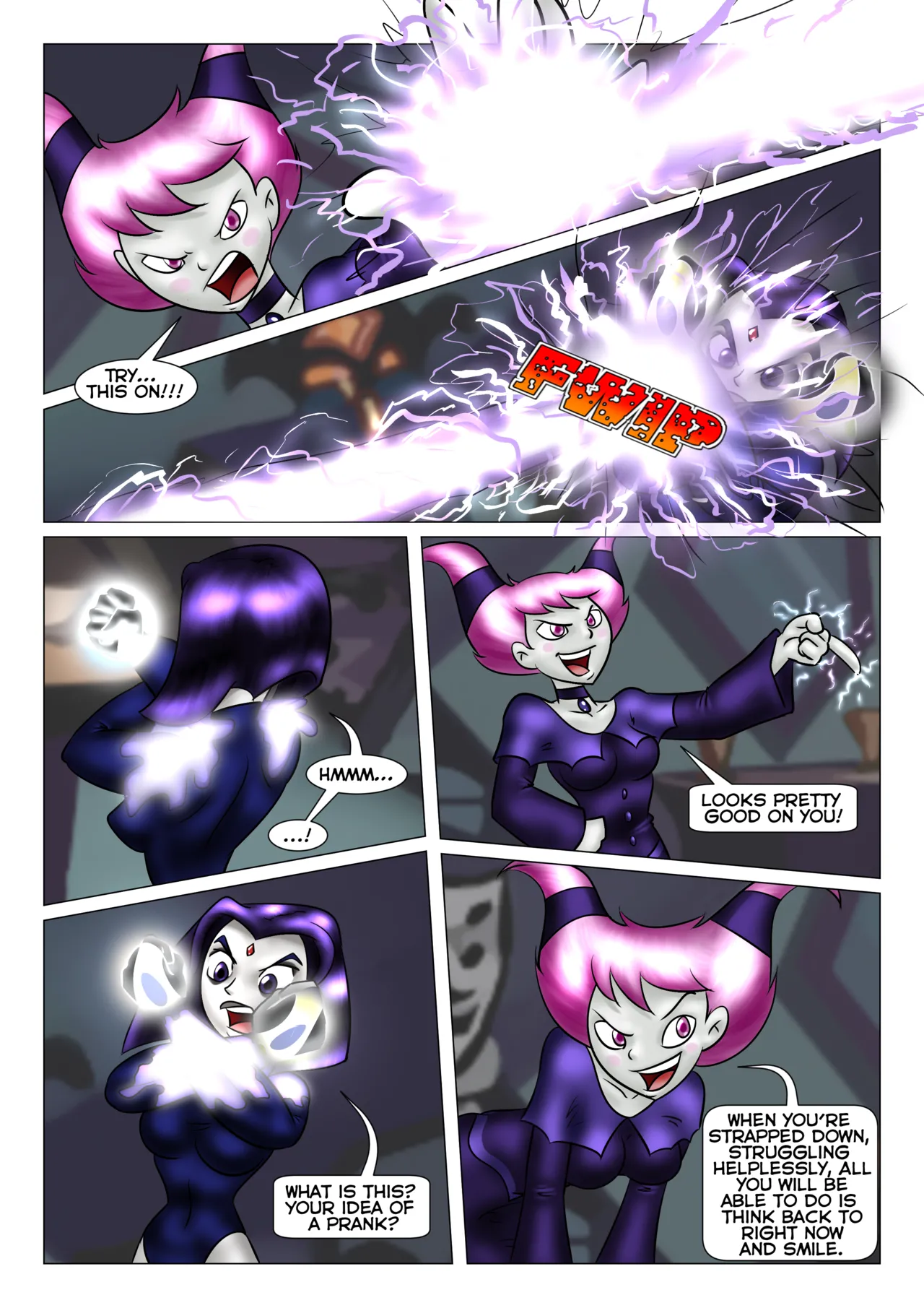 Teen Titans Lover's Quarrel 1-2 page 4 full