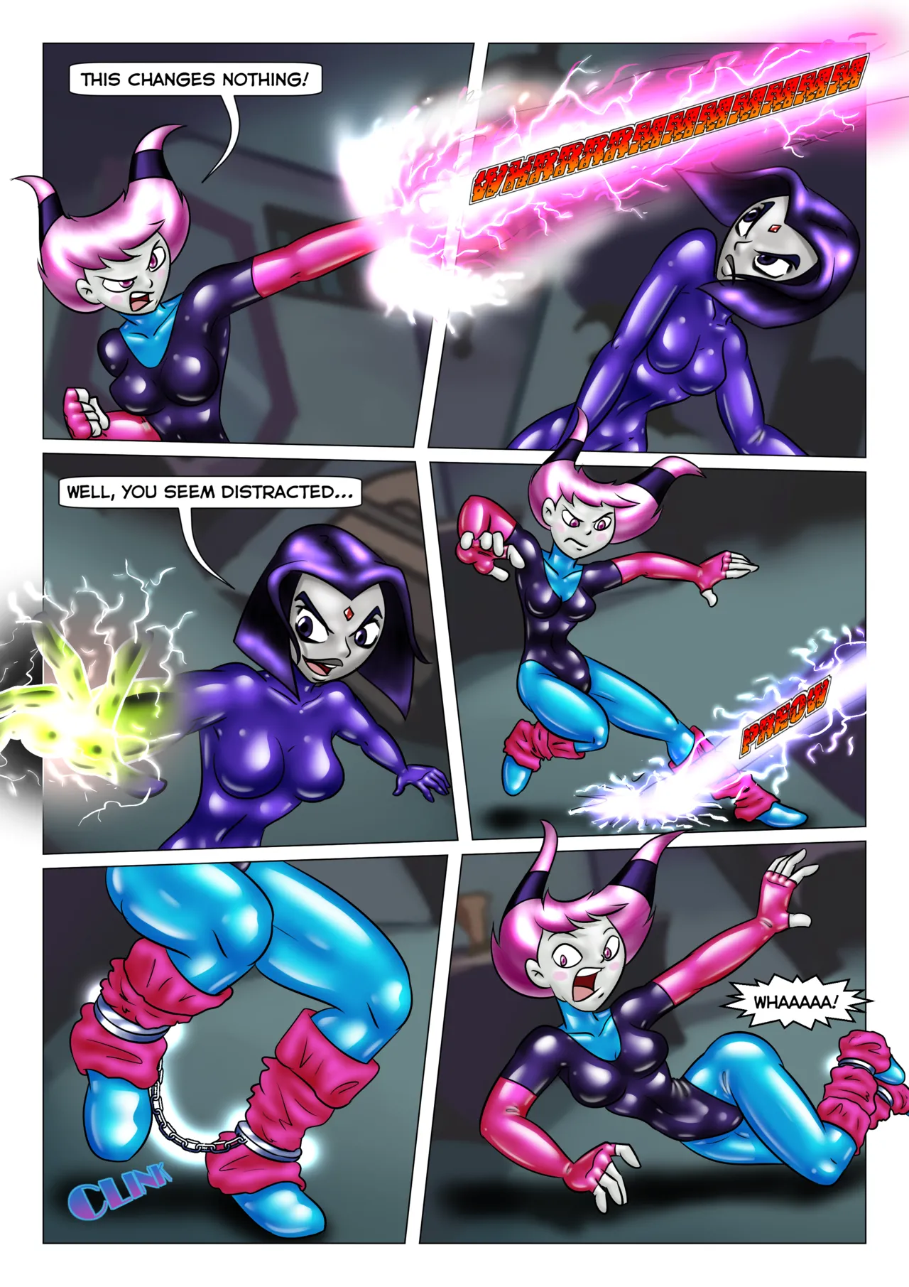 Teen Titans Lover's Quarrel 1-2 page 8 full