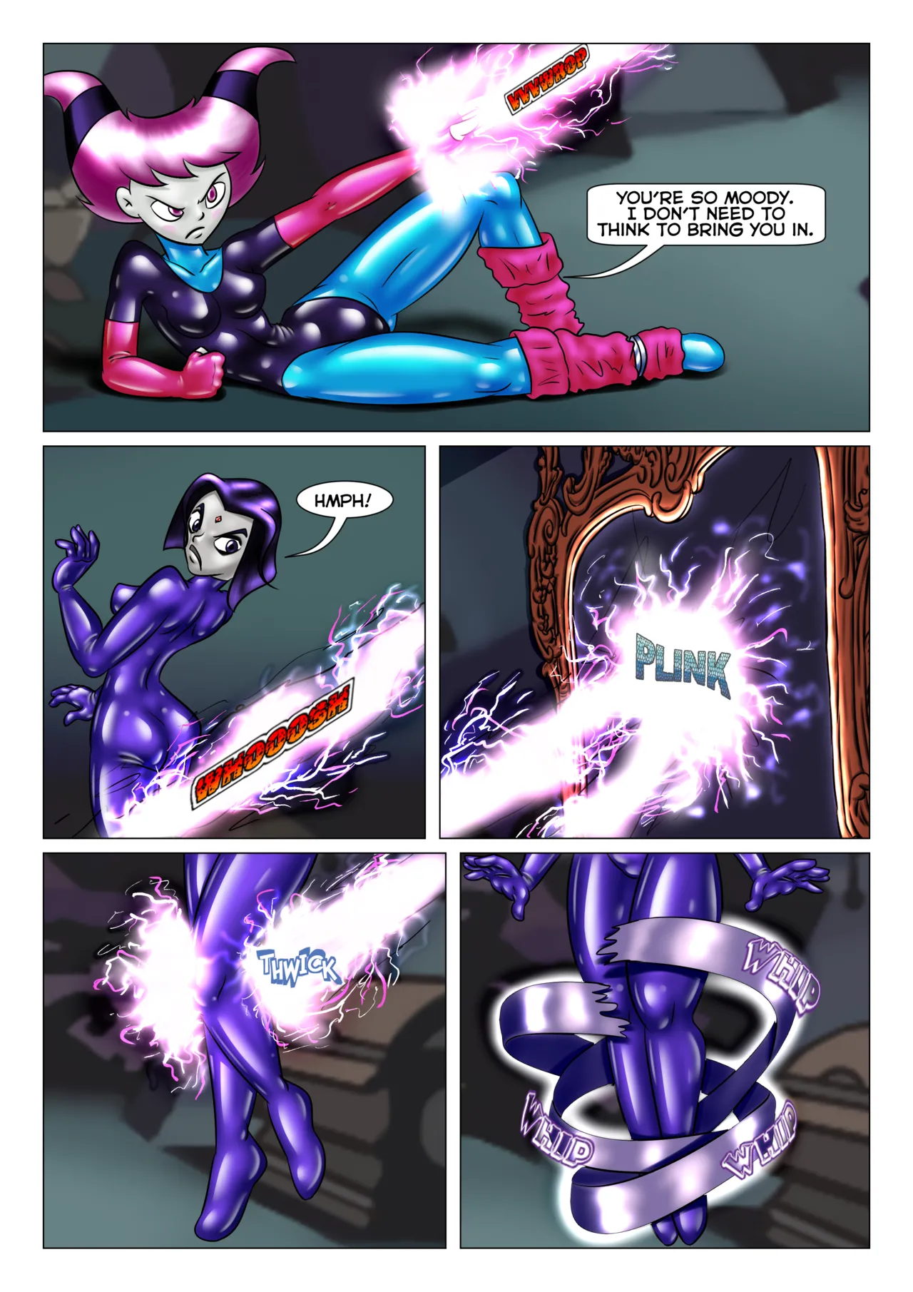 Teen Titans Lover's Quarrel 1-2 page 9 full