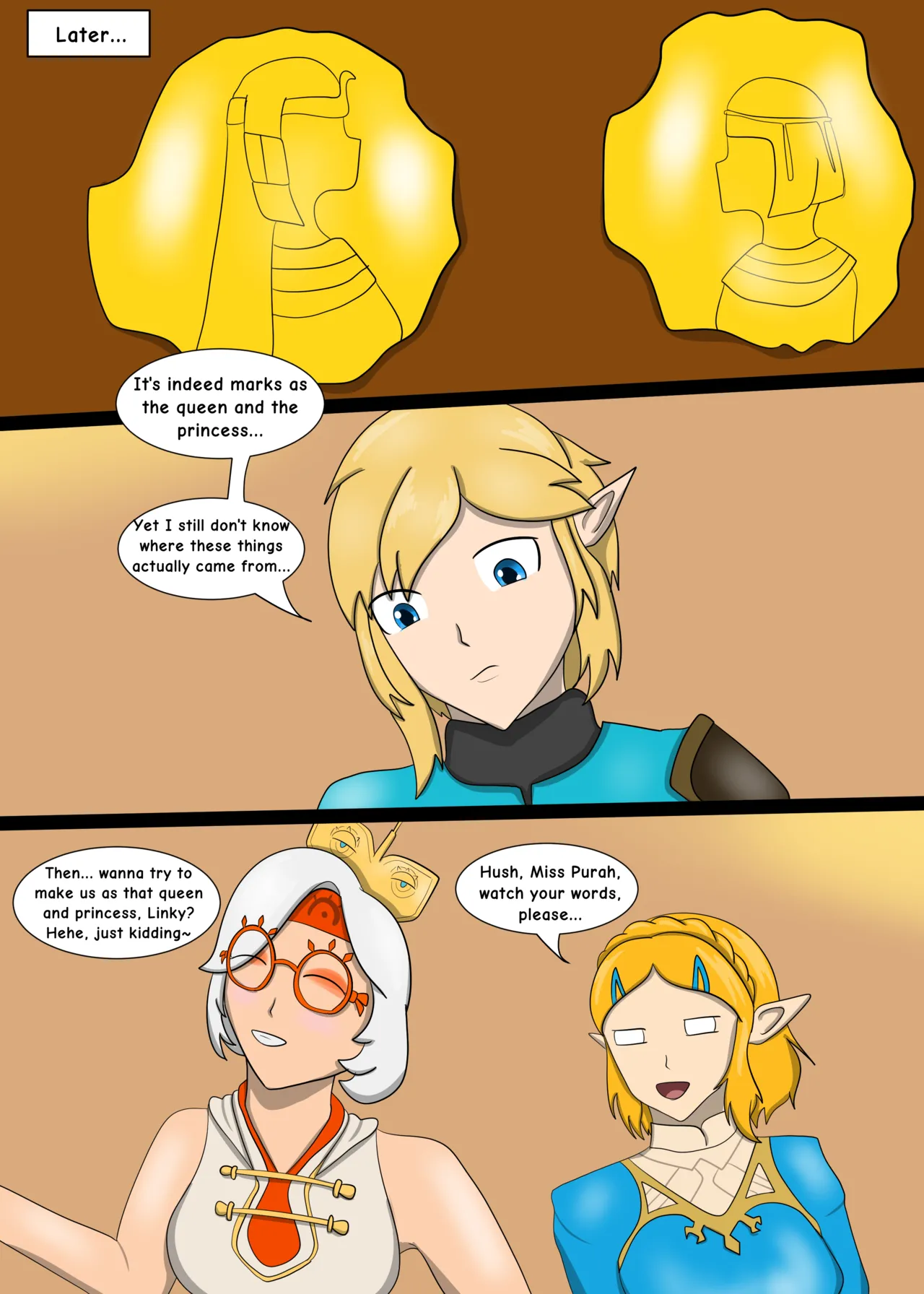 Zelda + Purah page 2 full