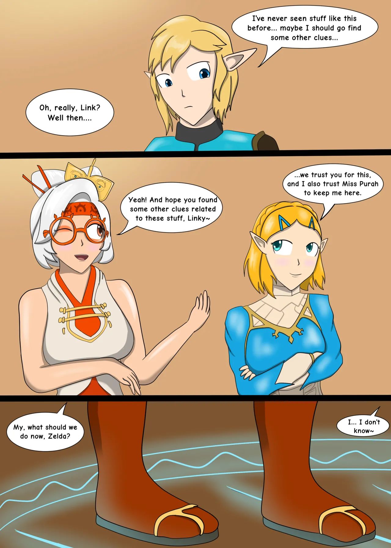Zelda + Purah page 3 full