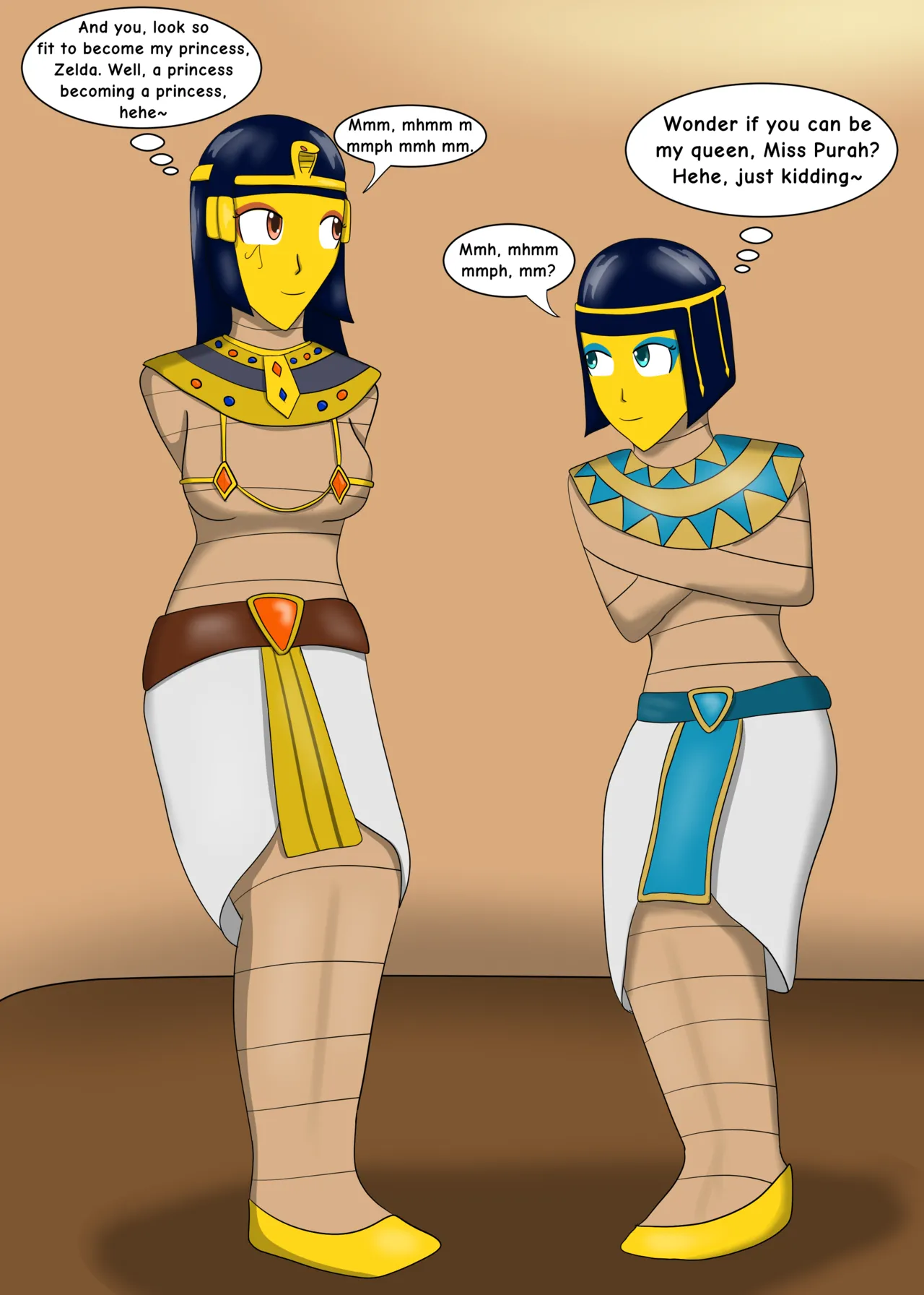 Zelda + Purah page 9 full