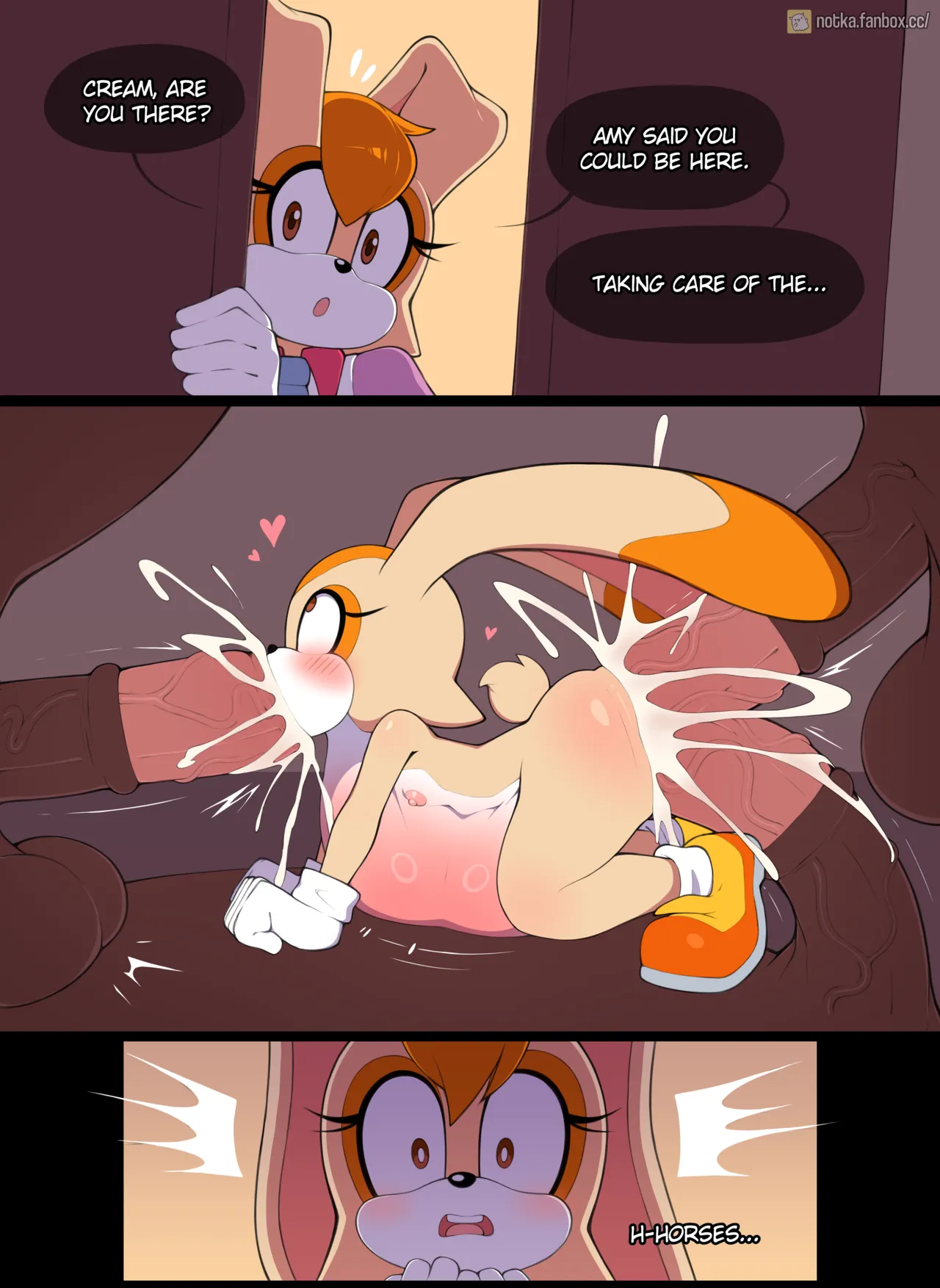 Cream the Rabbit page 8 full