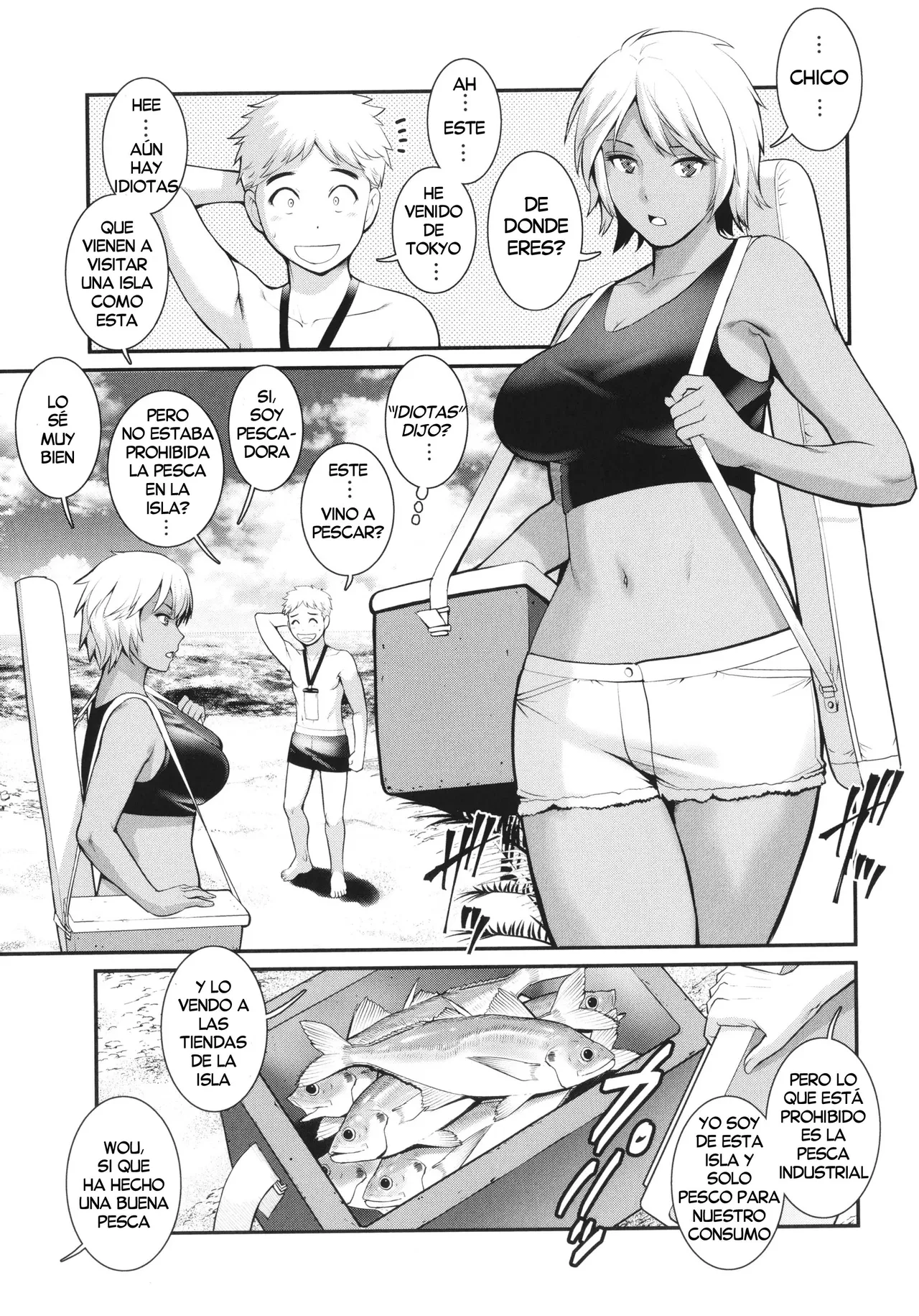 Meshibe no Sakihokoru Shima de  | Una Isla donde florecen los Pistilos page 3 full