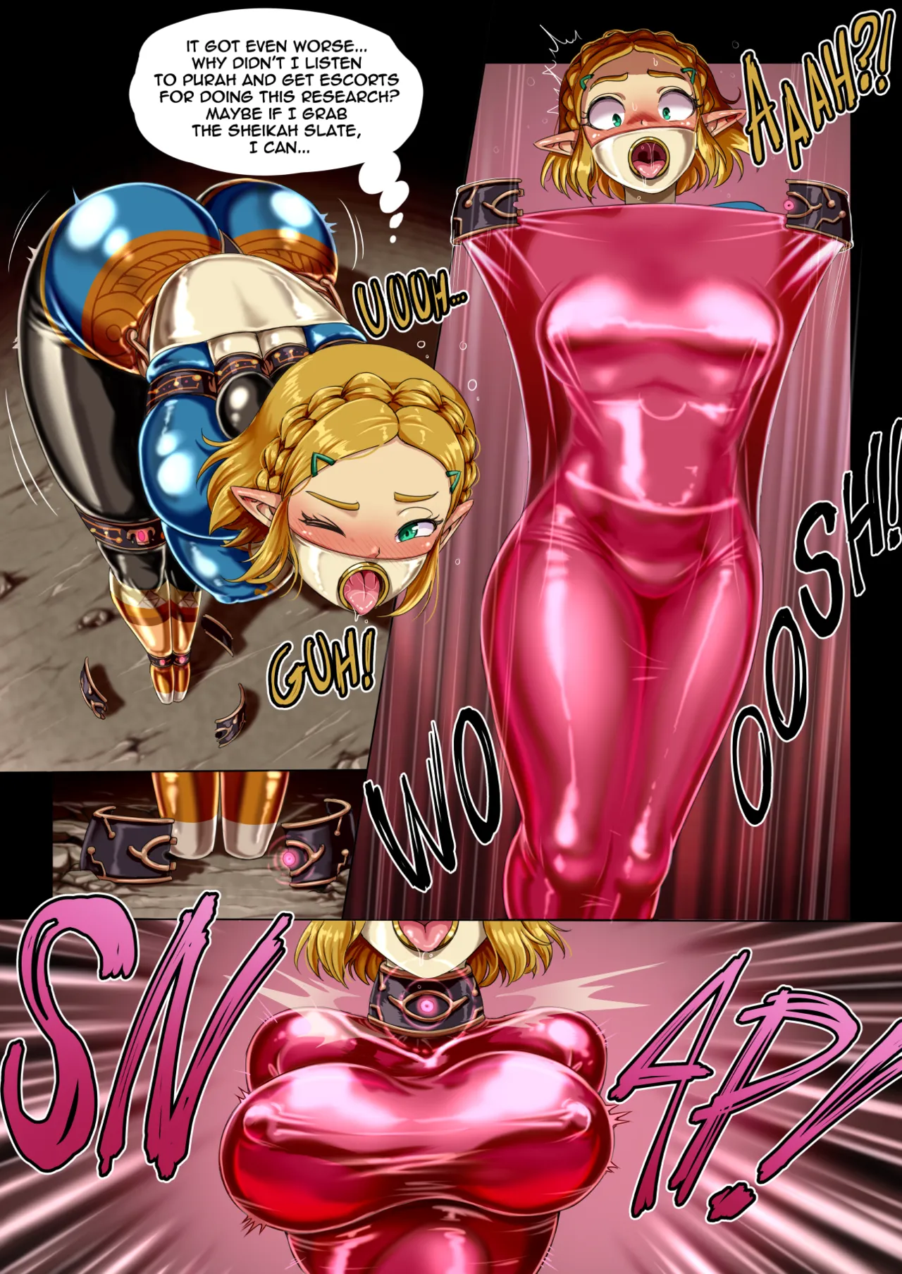 Princess Zelda Kidnapped - Comic   COMPLETE VERSION page 6 full