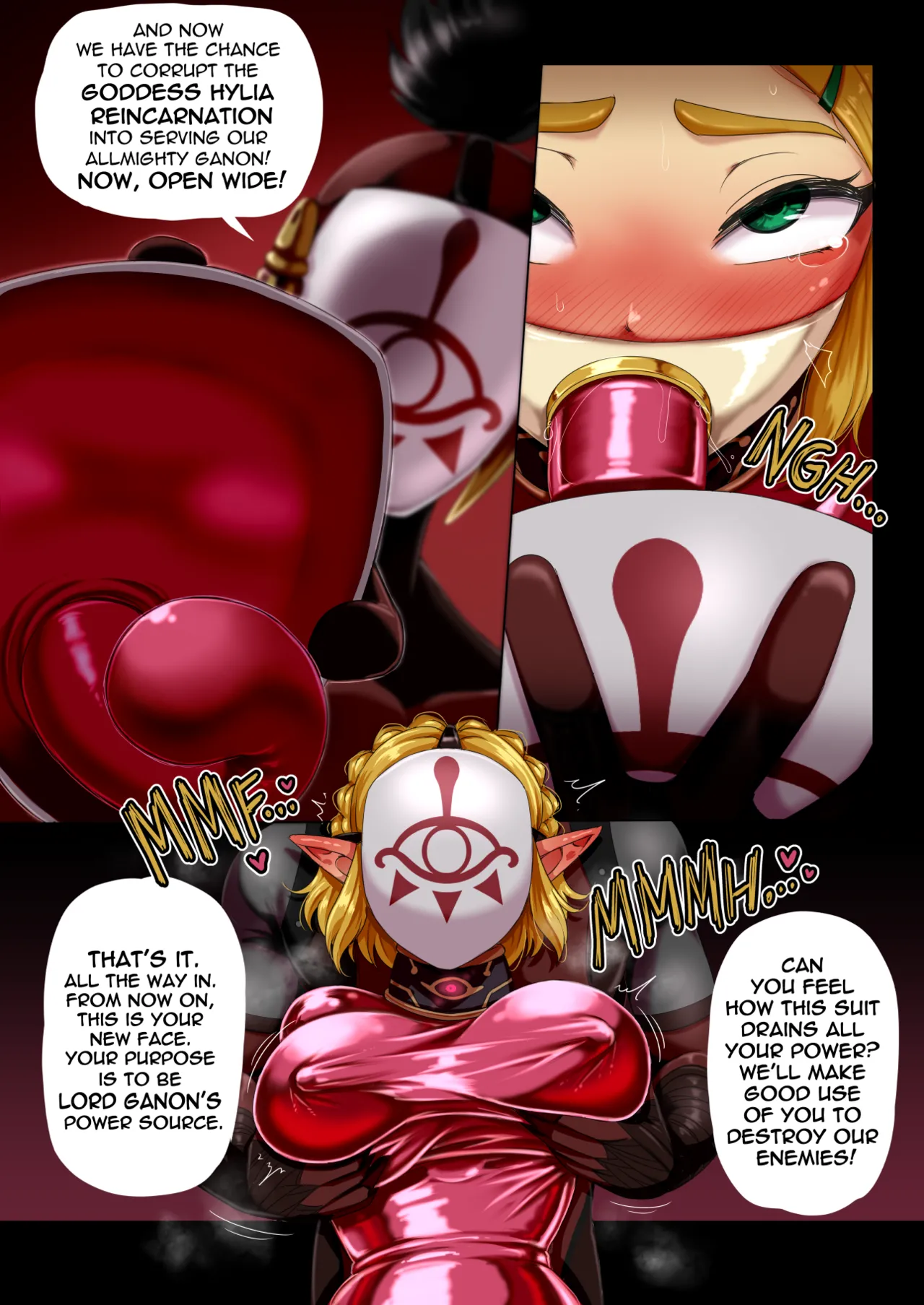 Princess Zelda Kidnapped - Comic   COMPLETE VERSION page 9 full