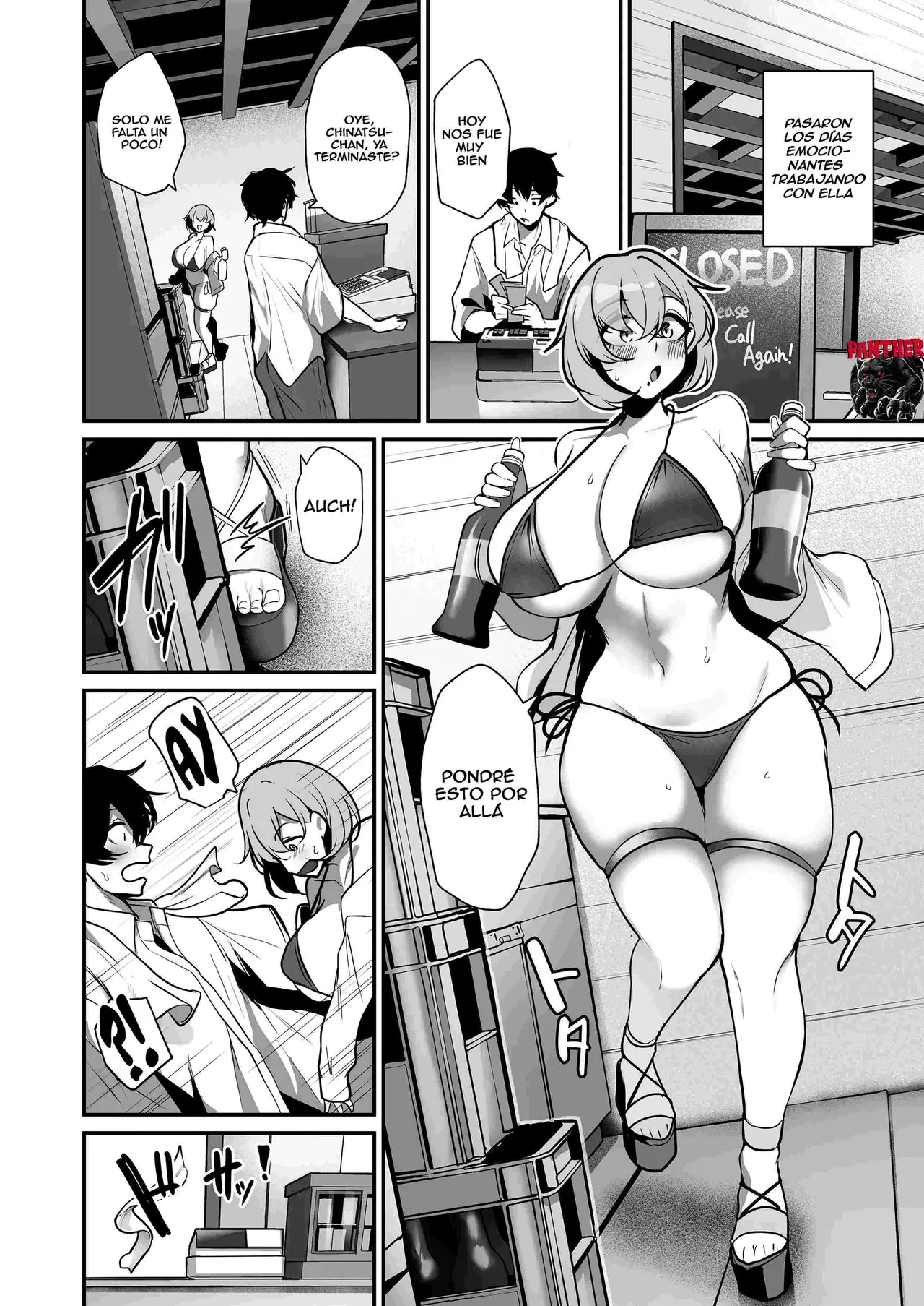 Seiyoku Tamatta Umi no Ie no Kyonyuu Bikini Gal to Ecchi shimakutta Hanashi | La historia de cómo me enrede con una chica de grandes tetas grandes en una cabaña junto al mar page 7 full