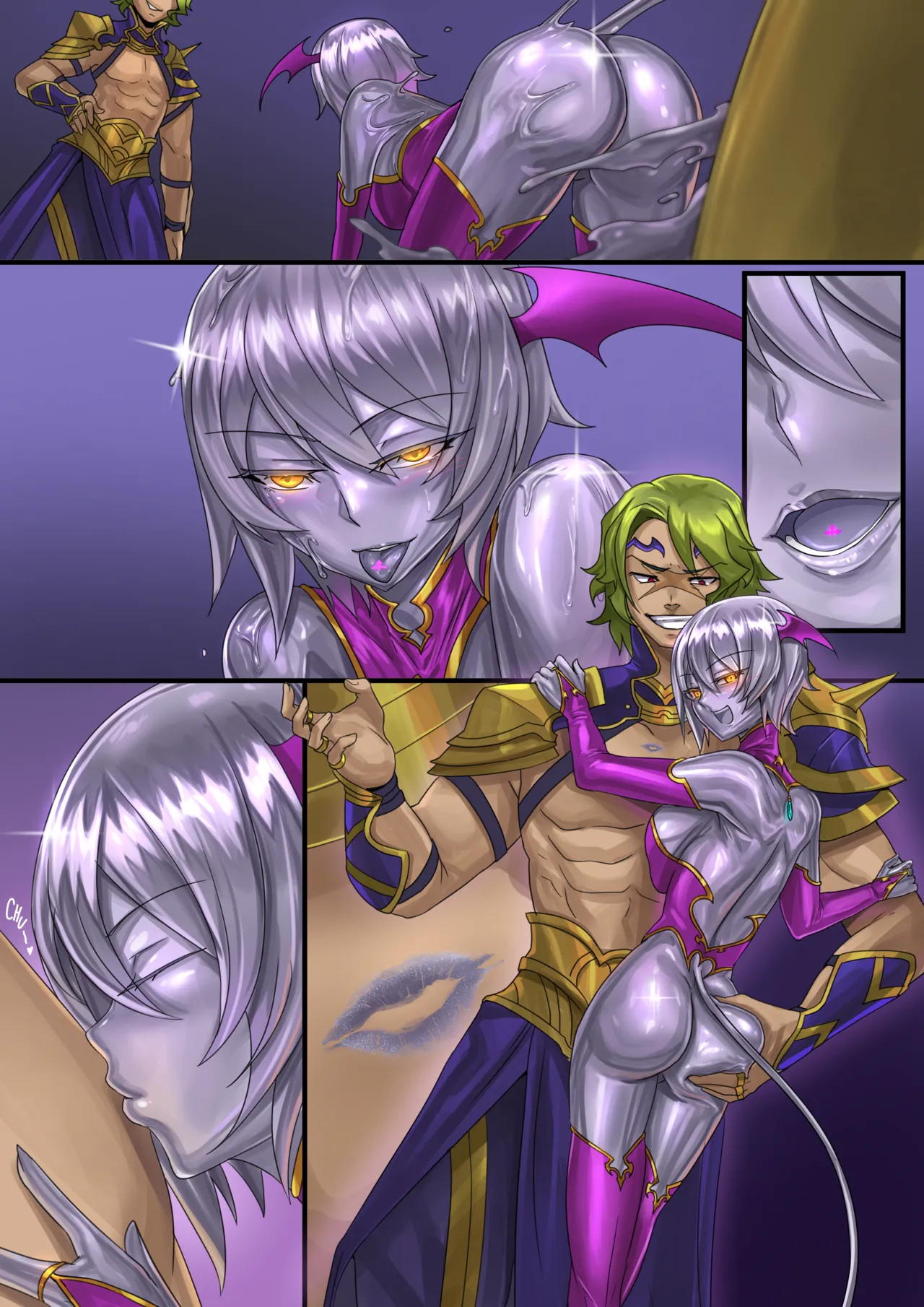 Silver succubus TGTF（Original + Textless） page 4 full