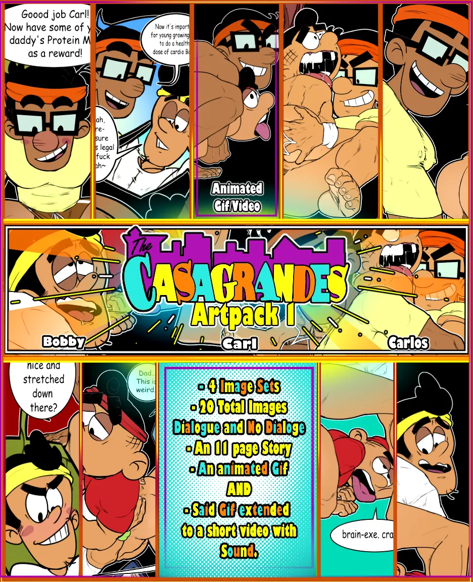 The Casagrandes Pack 1 page 1 full