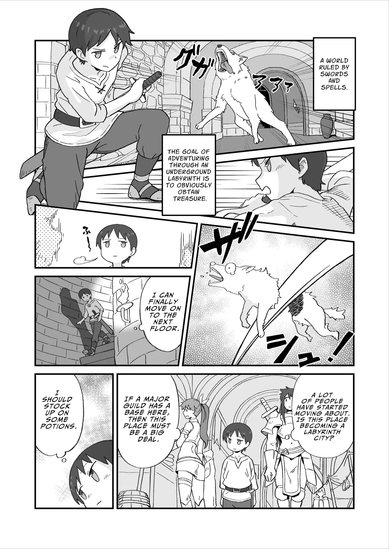 犯されダンジョン〜女性優位の世界でモンスターや冒険者に搾られる〜 | FUCK DUNGEON ~Cumsqueezed by Monsters and Adventurers in a Femdom World~ page 2 full